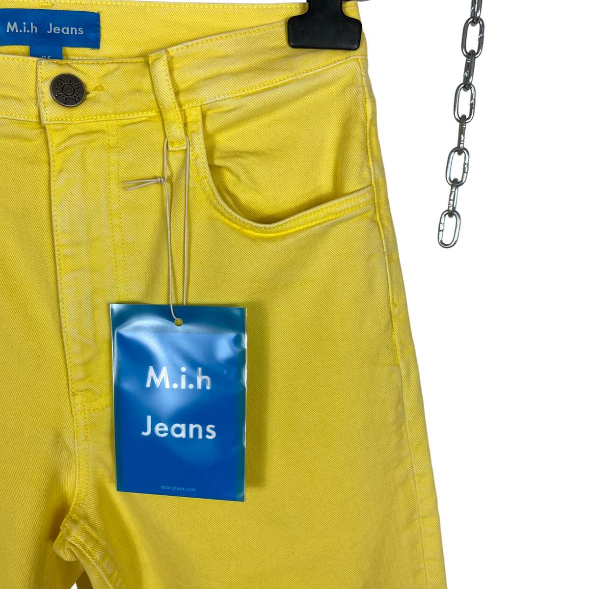 Pantalone M.I.H. da donna, etichetta e composizione