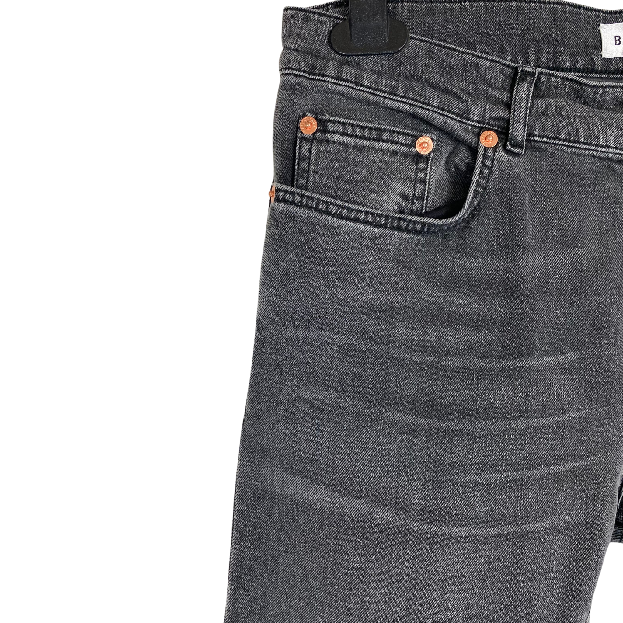 Balenciaga jeans slim grigio — moda d'archivio — IlBotteghino