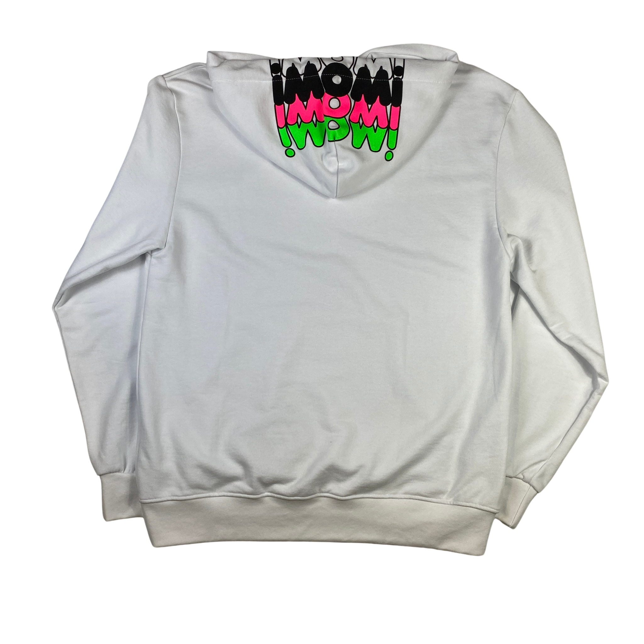 Imomi felpa bianca — streetwear d'archivio — IlBotteghino