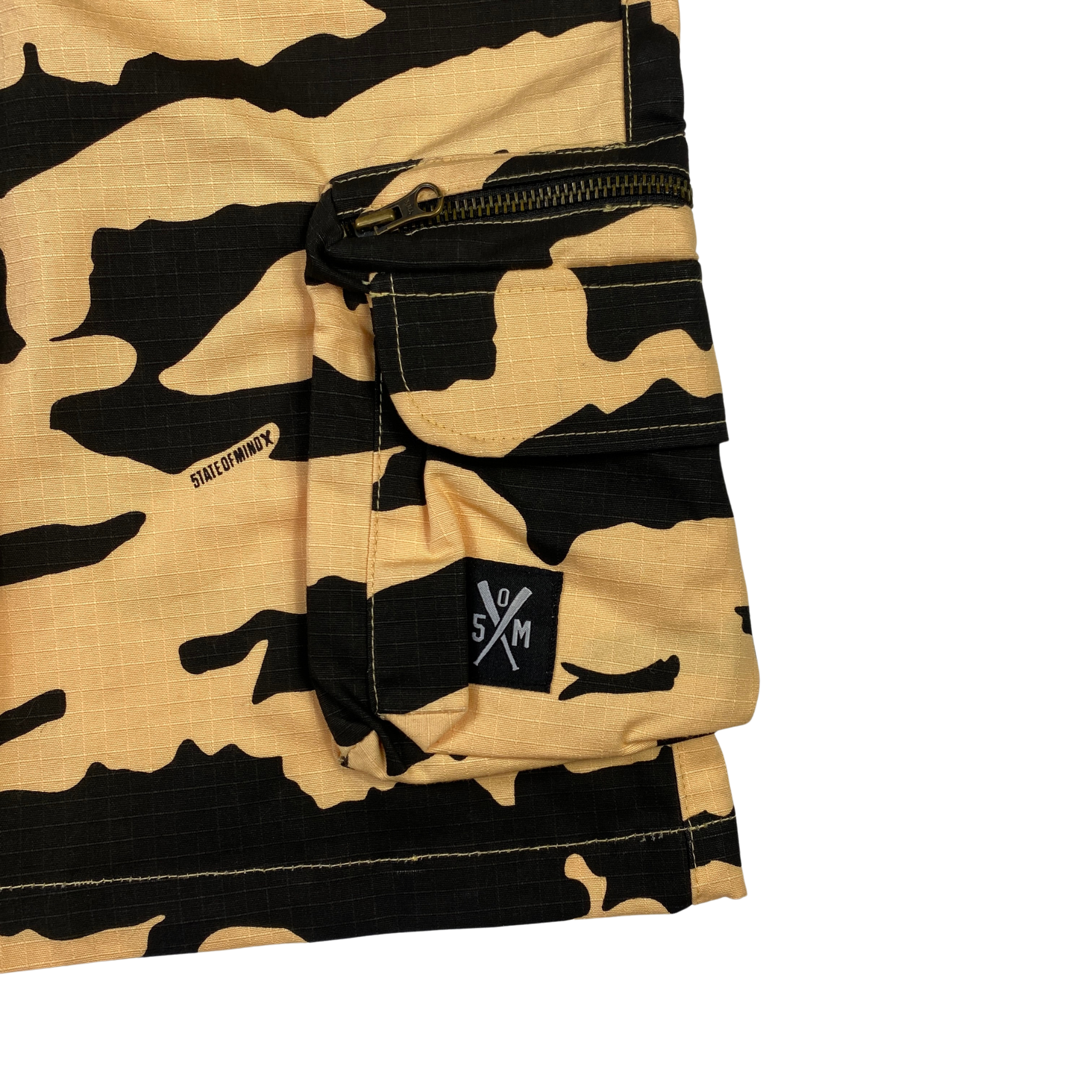 State of Mind short cargo mimetico — pezzo unico d'archivio — IlBotteghino