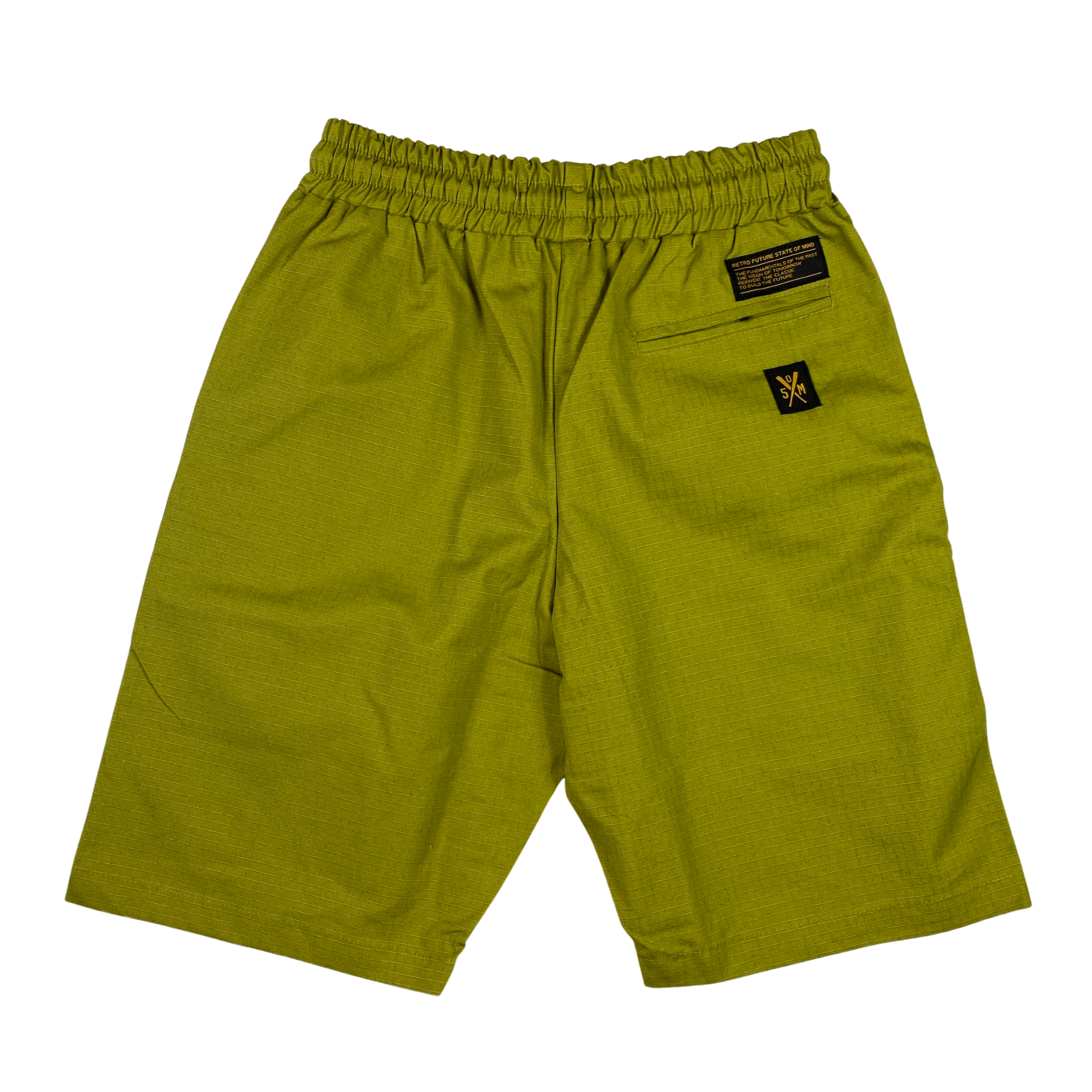 State of Mind short verde militare — streetwear d'archivio — IlBotteghino