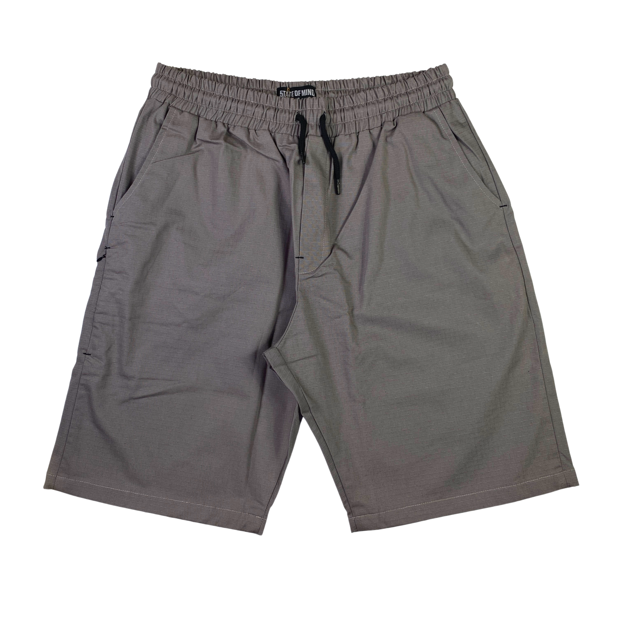 Short State of Mind grigio chiaro, taglie S e XL — IlBotteghino