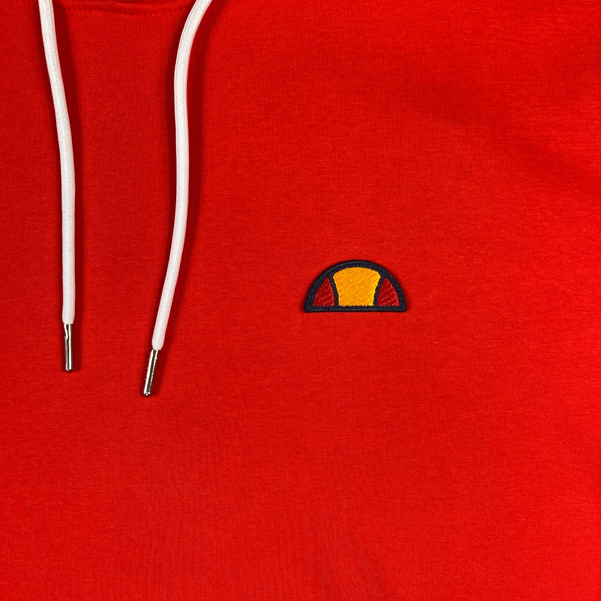 Ellesse felpa cappuccio rossa — pezzo unico d'archivio — IlBotteghino