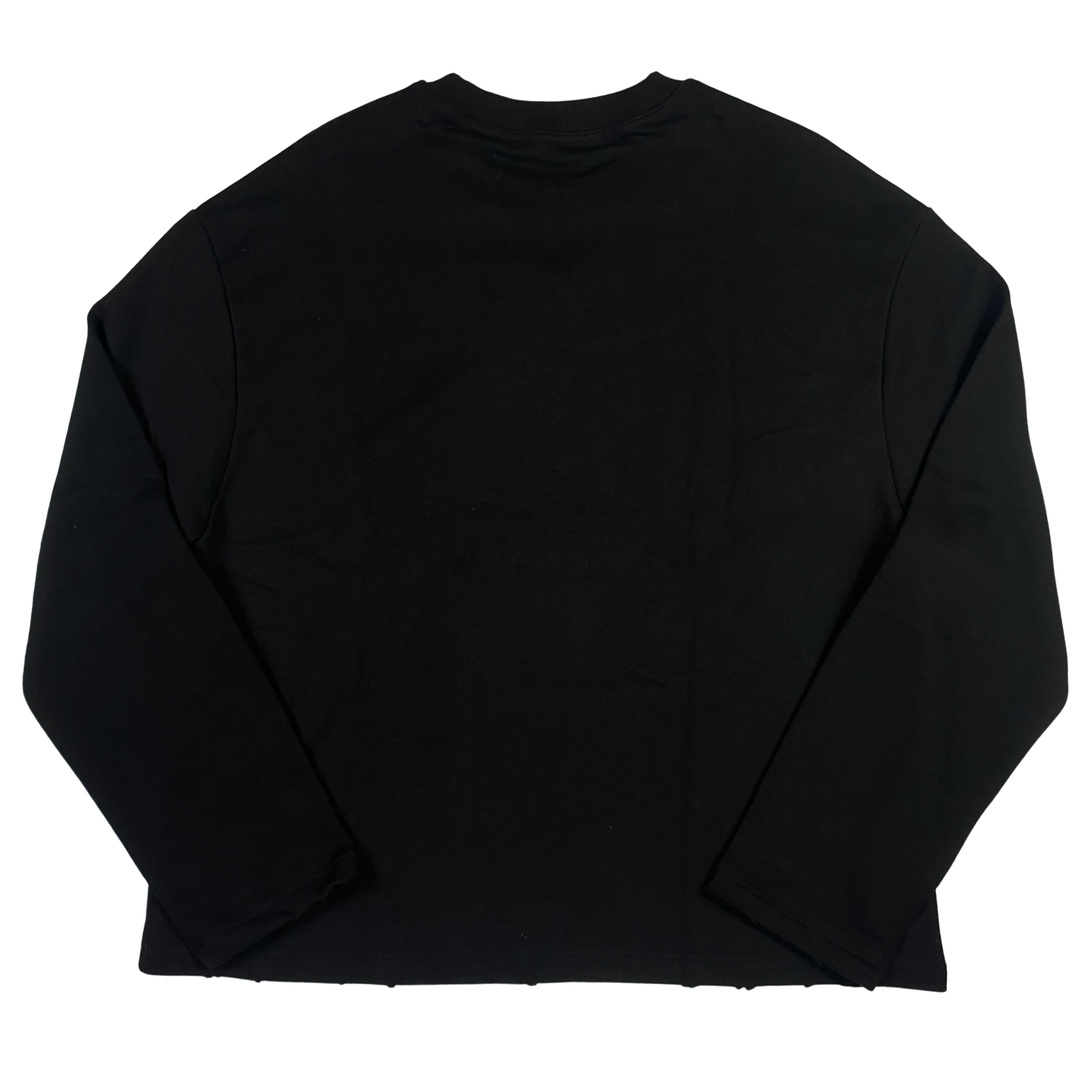 Ih Nom Uh Nit felpa nera — streetwear italiano d'archivio — IlBotteghino