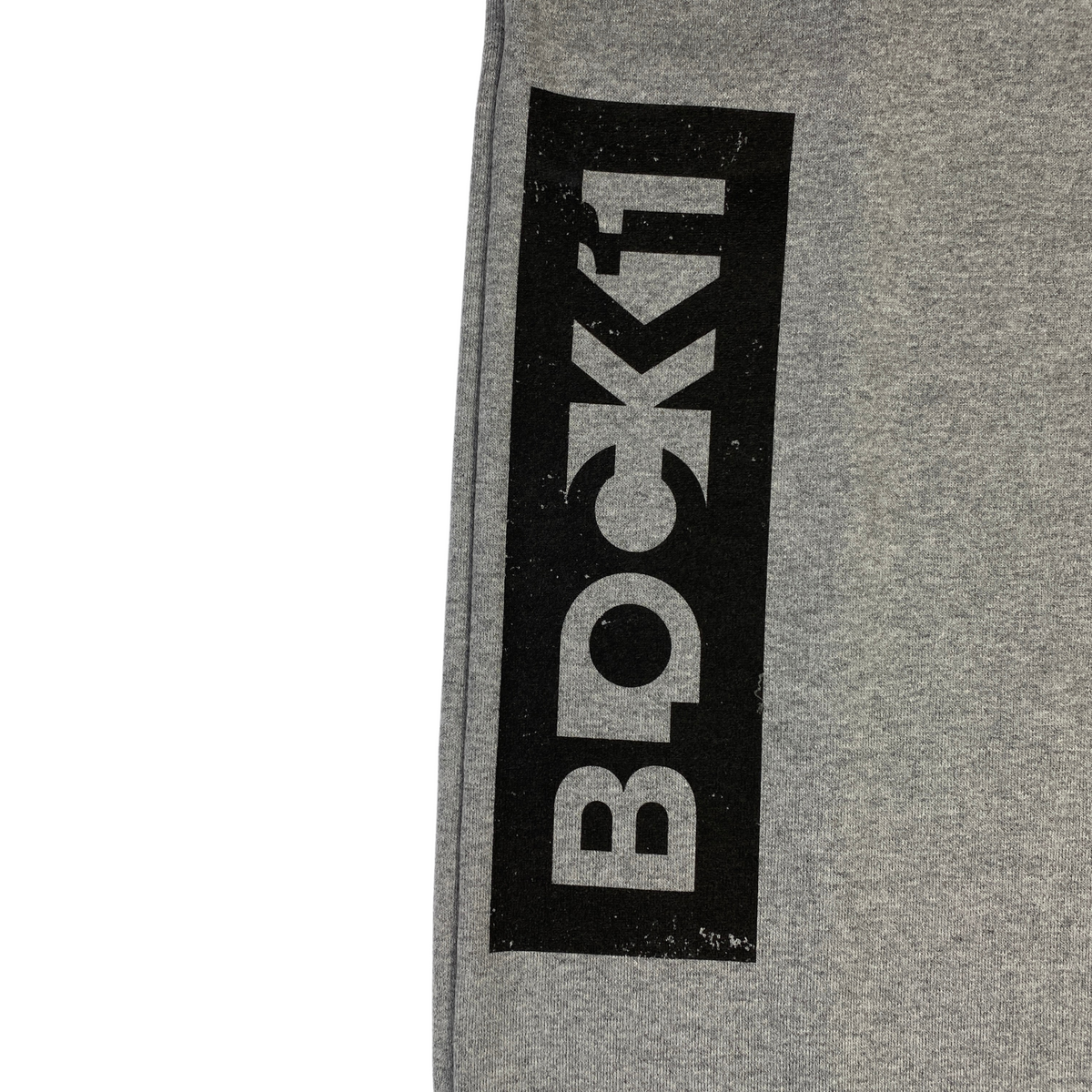 Block 11 pantalone tuta grigio — streetwear d'archivio — IlBotteghino