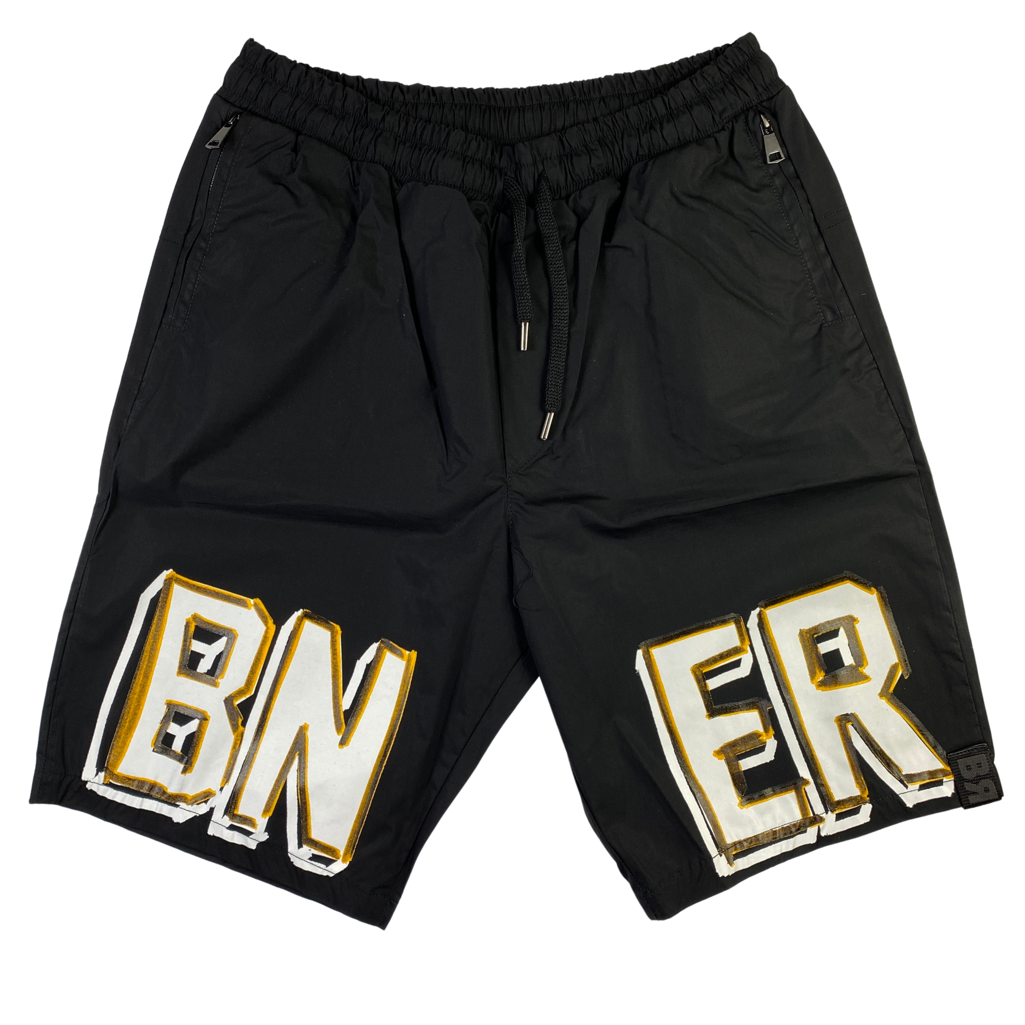 Short BNER nero fantasia scritta - Tg. XL