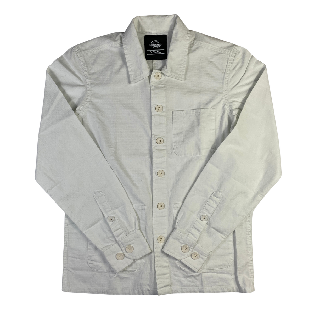 Camicia Dickies bianca antistrappo, taglia XS — IlBotteghino