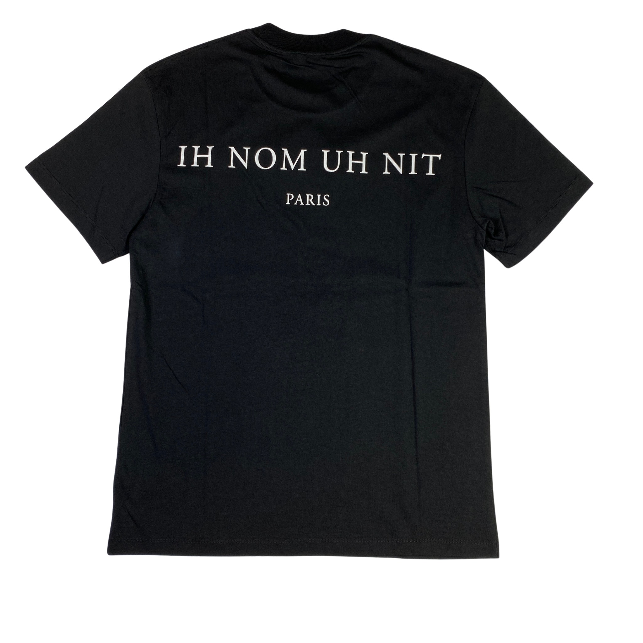 Ih Nom Uh Nit t-shirt nera AC/DC — streetwear italiano d'archivio — IlBotteghino