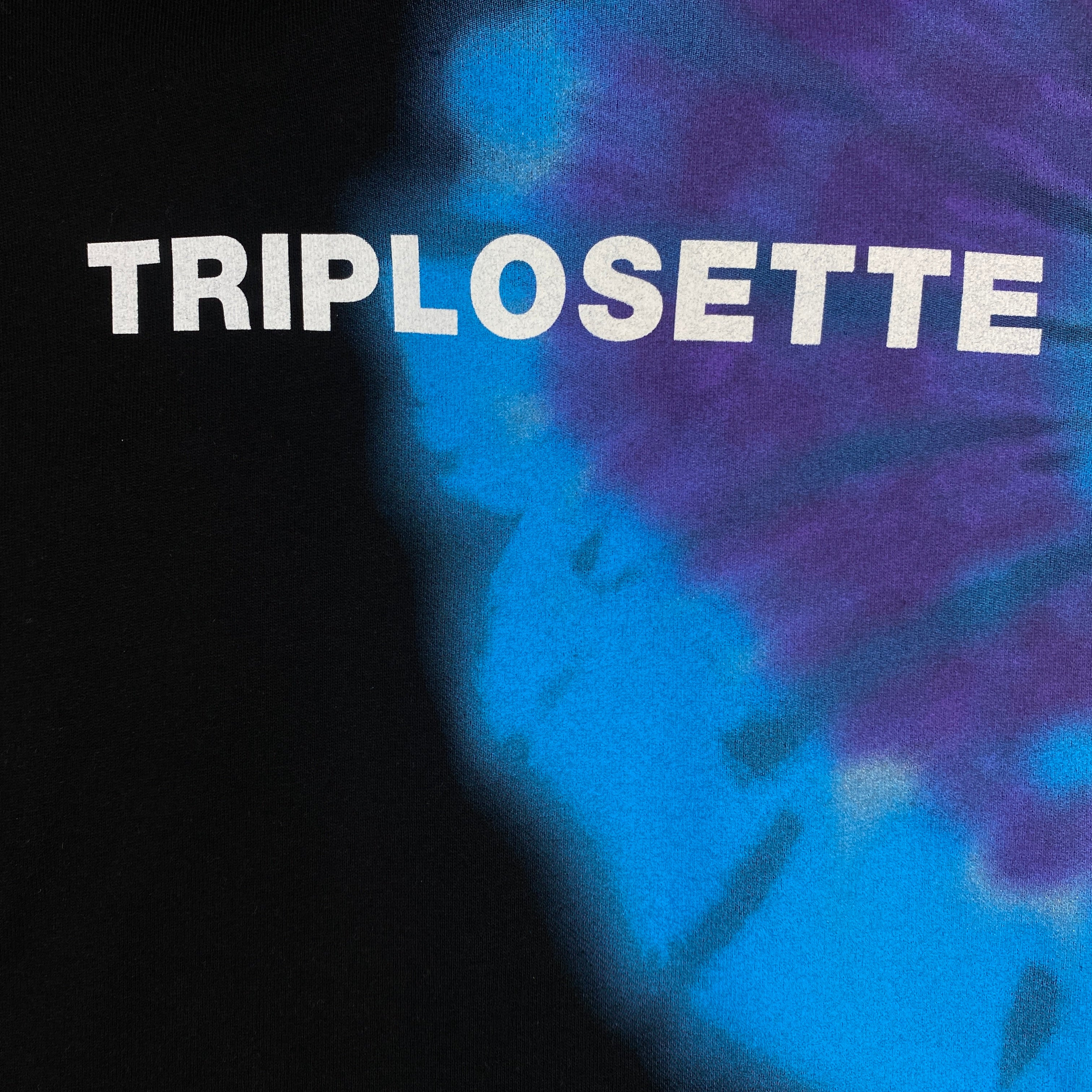777 felpa nera — streetwear d'archivio — IlBotteghino