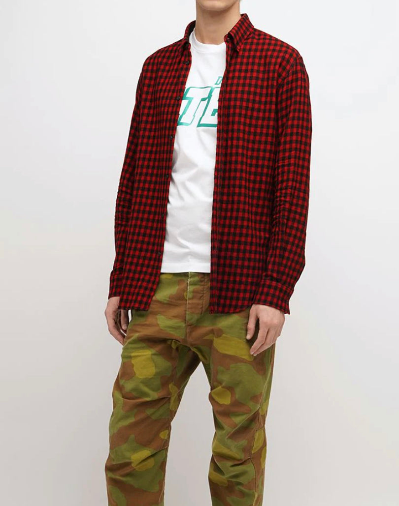 Dsquared2 camicia flanella scacchi — archivio moda — IlBotteghino