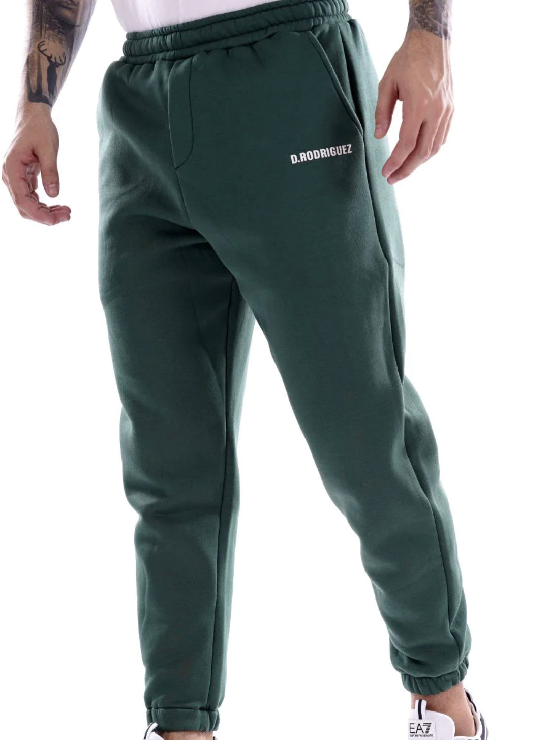 Diego Rodriguez pantalone tuta verde — pezzo unico d'archivio — IlBotteghino