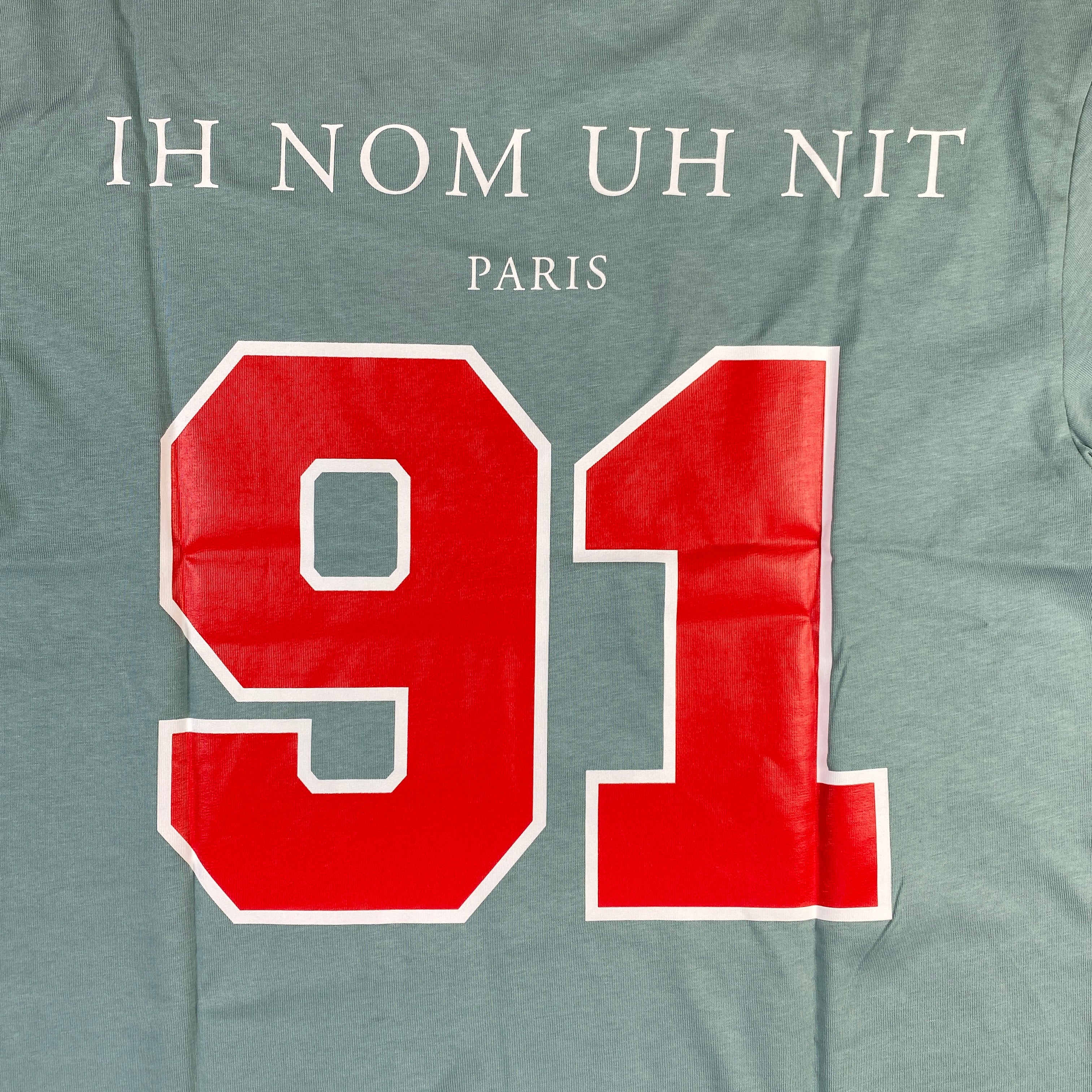 Ih Nom Uh Nit t-shirt verde acqua — pezzo unico d'archivio — IlBotteghino