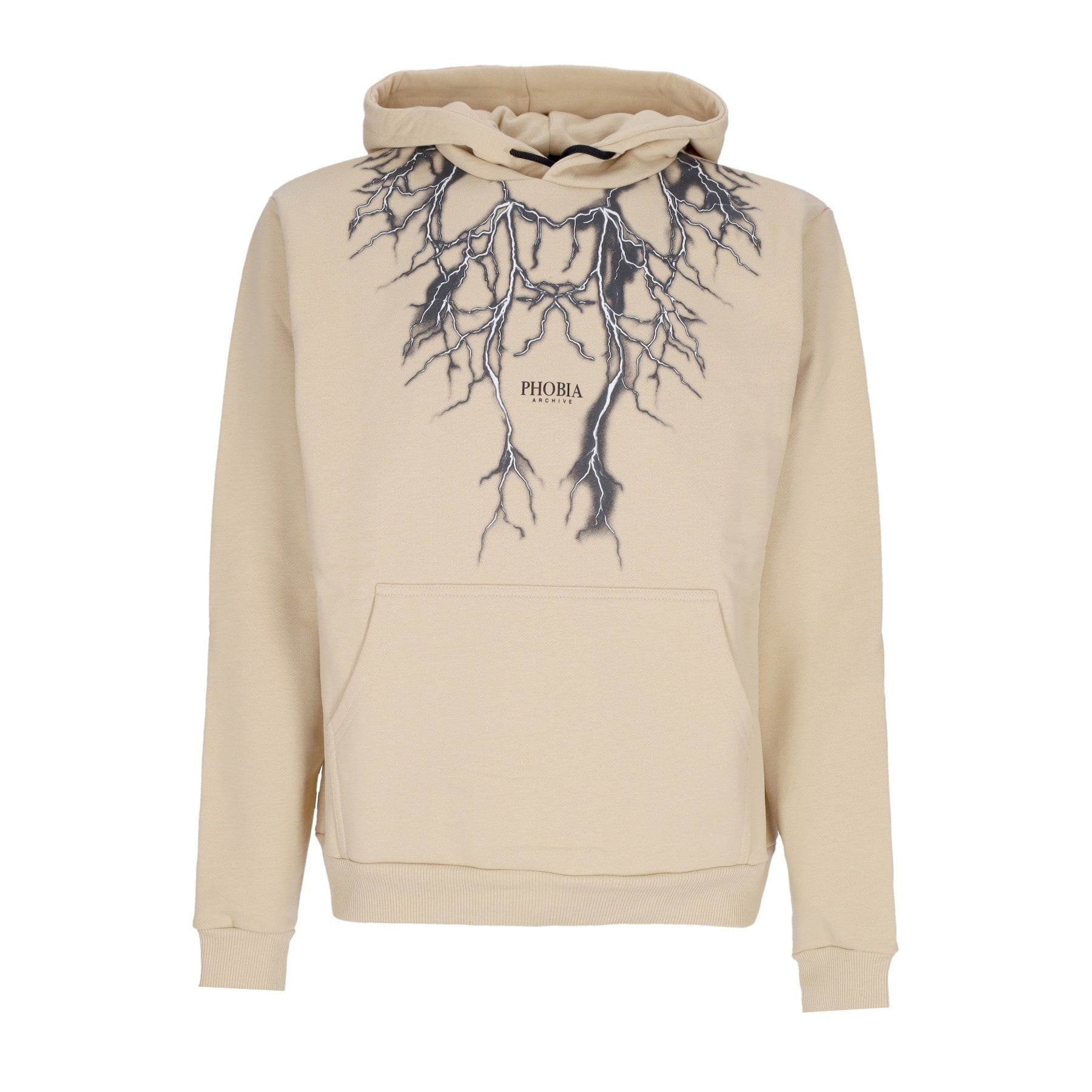 Felpa Phobia fulmini sul fronte, taglie XS-XL — IlBotteghino