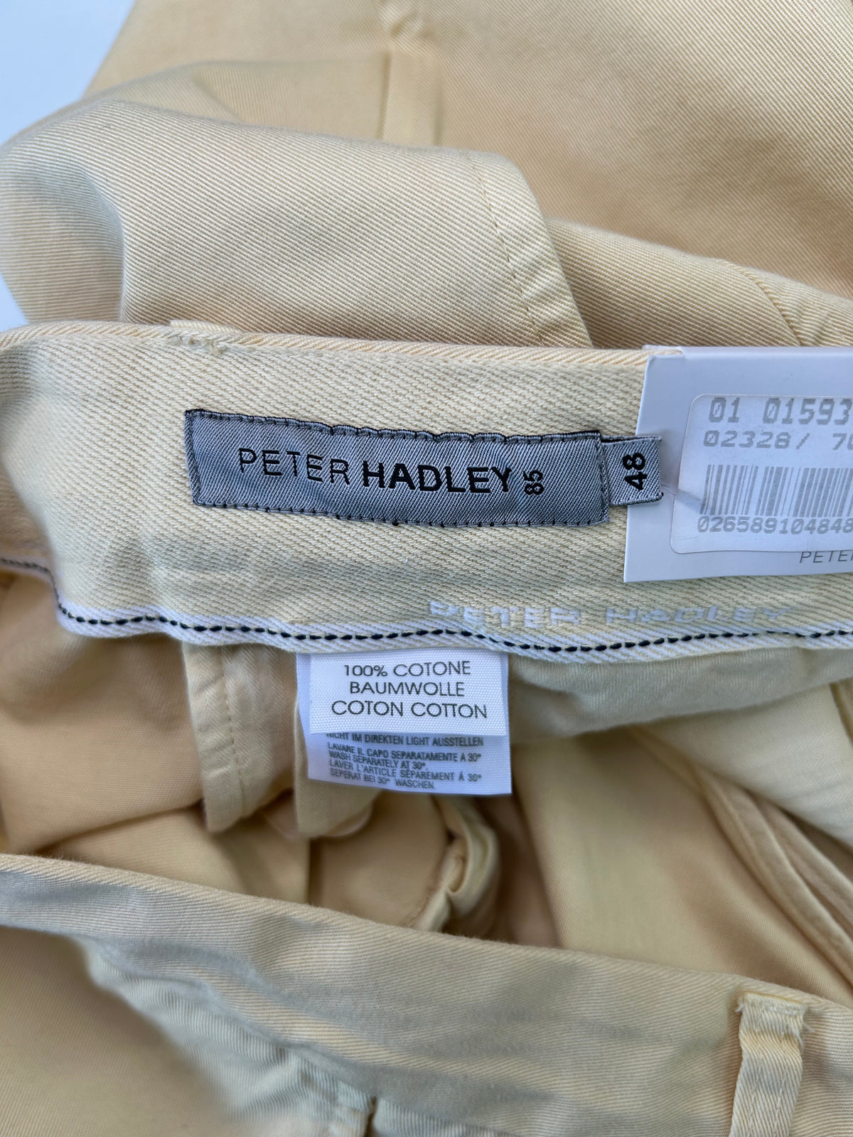 Peter Hadley pantalone giallo — nuovo con cartellino — IlBotteghino