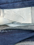 Glangarry's Pantalone Uomo Vintage Blu Denim con Pinces Taglia 50