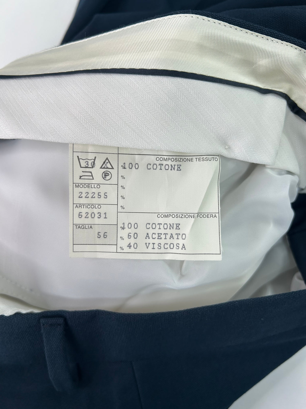 Fobos pantalone blu — dettaglio tasca — IlBotteghino