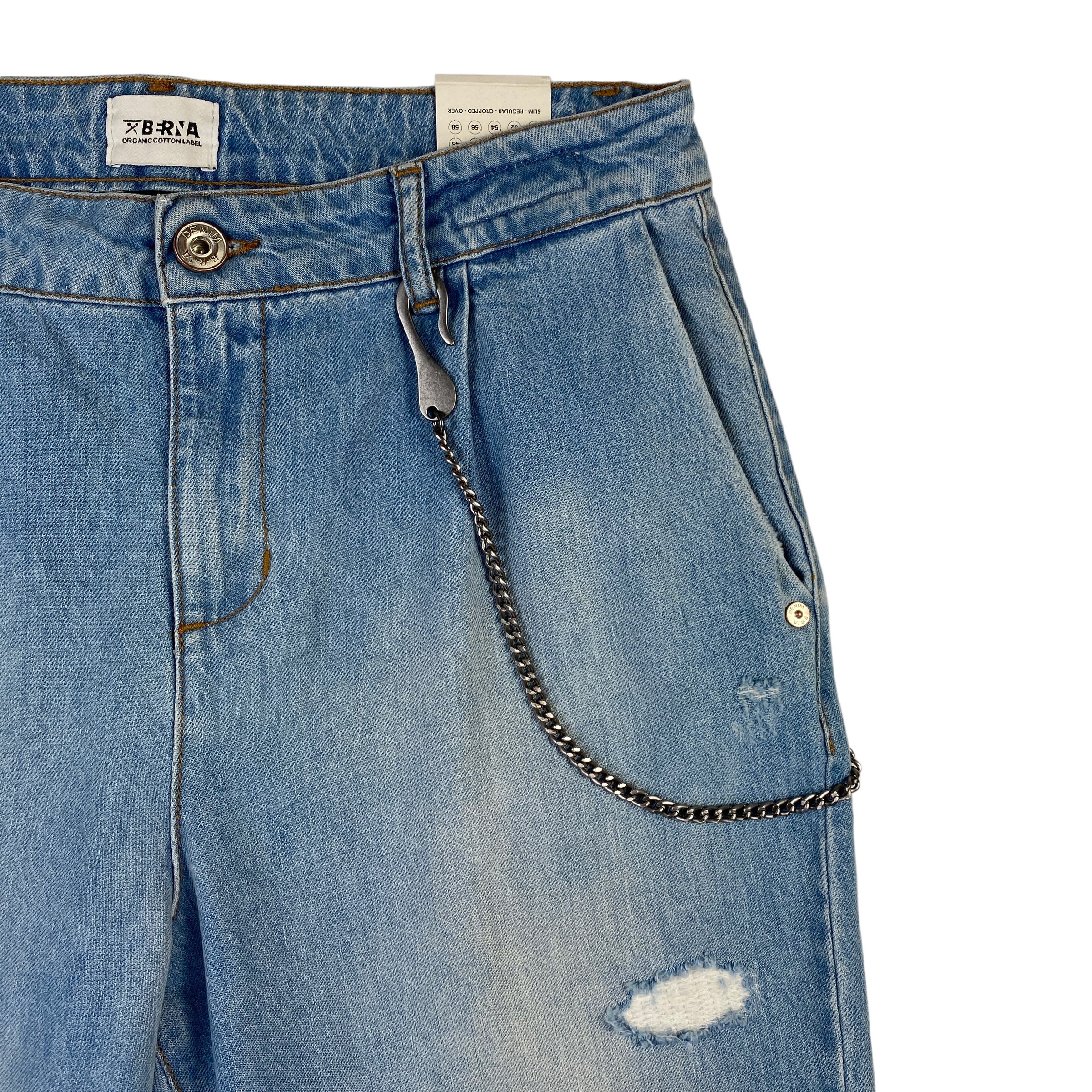 Berna jeans light blue — archivio moda denim — IlBotteghino