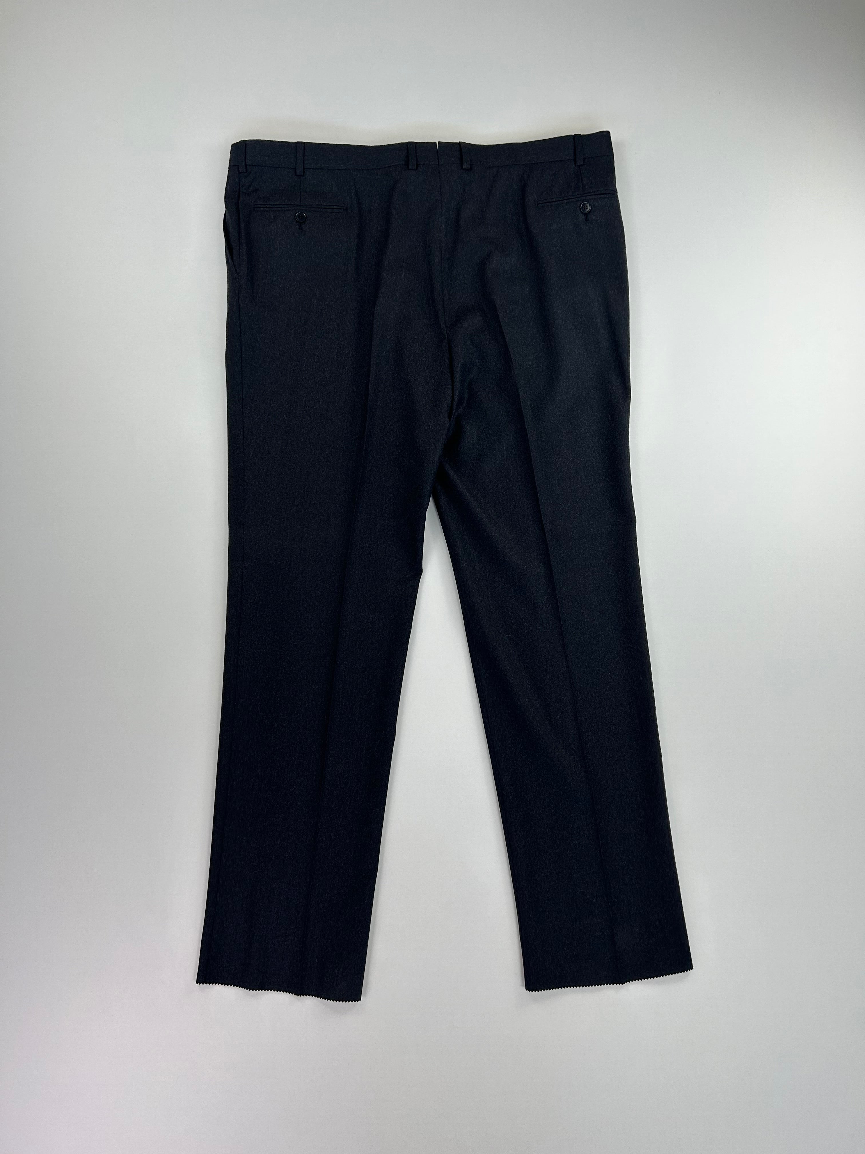 Facis pantalone antracite — lana sartoriale — IlBotteghino