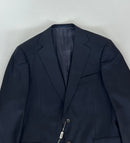 Versace Collection – Giacca 56R in lana e cashmere blu navy
