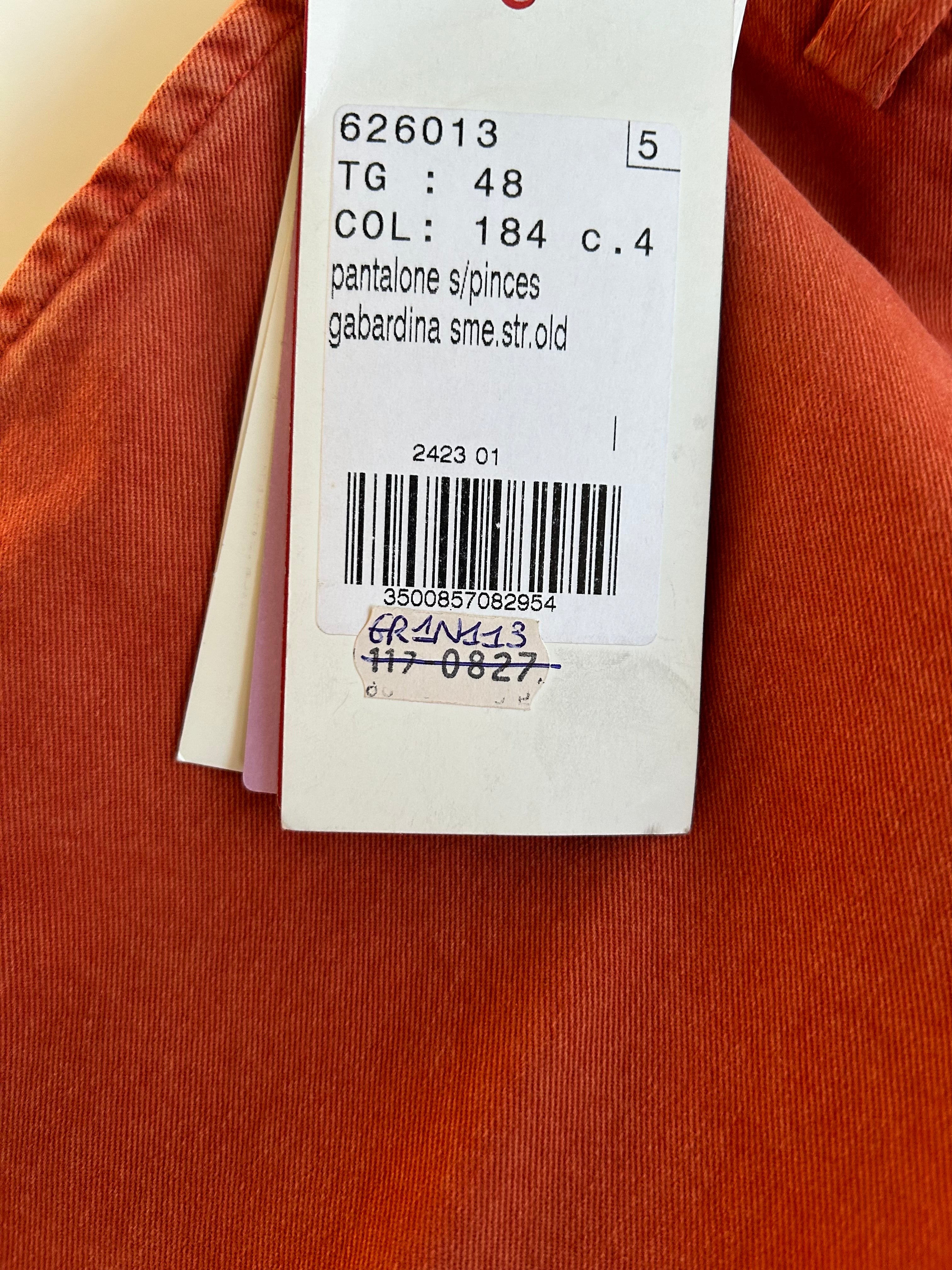 Trussardi pantalone — dettaglio fondo gamba — IlBotteghino