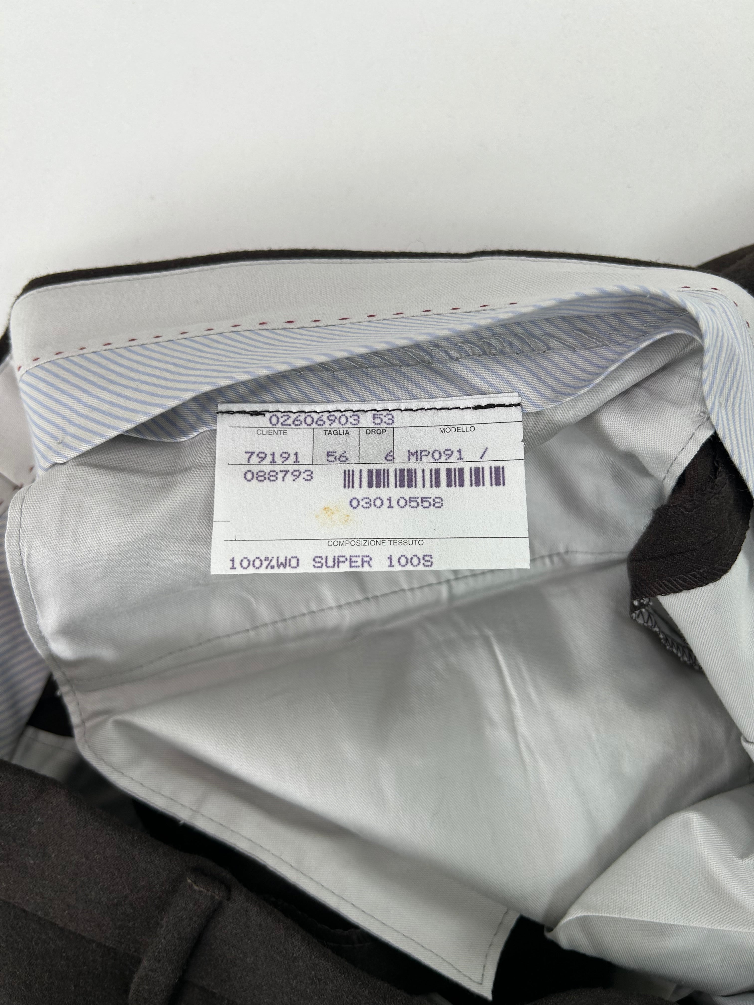 Berry pantalone marrone scuro — pezzo unico — IlBotteghino
