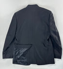 Abito Versace Classic nero coreana, pantalone coordinato vista frontale