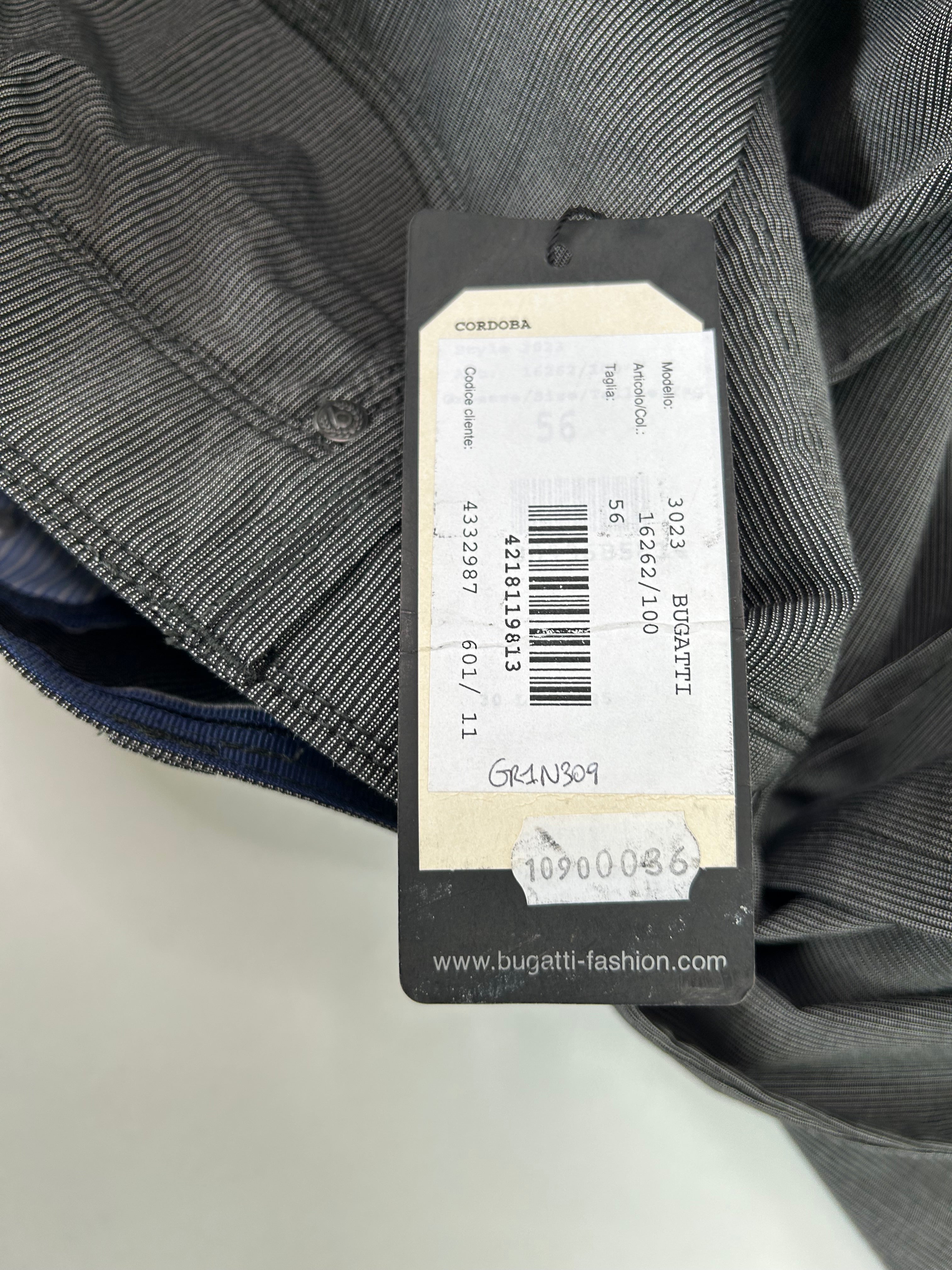 Bugatti pantalone grigio — archivio sartoriale — IlBotteghino