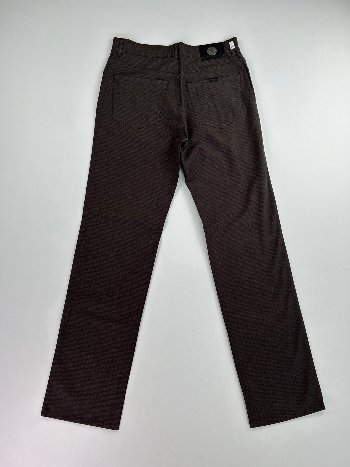 Trussardi Jeans pantalone trama — cotone poliestere elastan — IlBotteghino