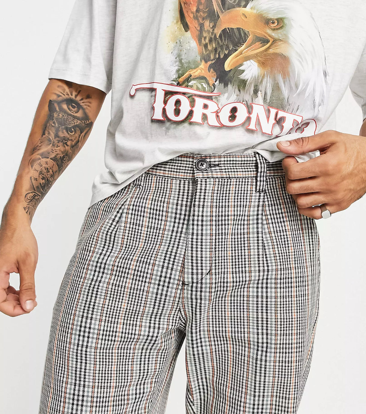 Obey pantalone Estate Plaid — archivio moda streetwear — IlBotteghino