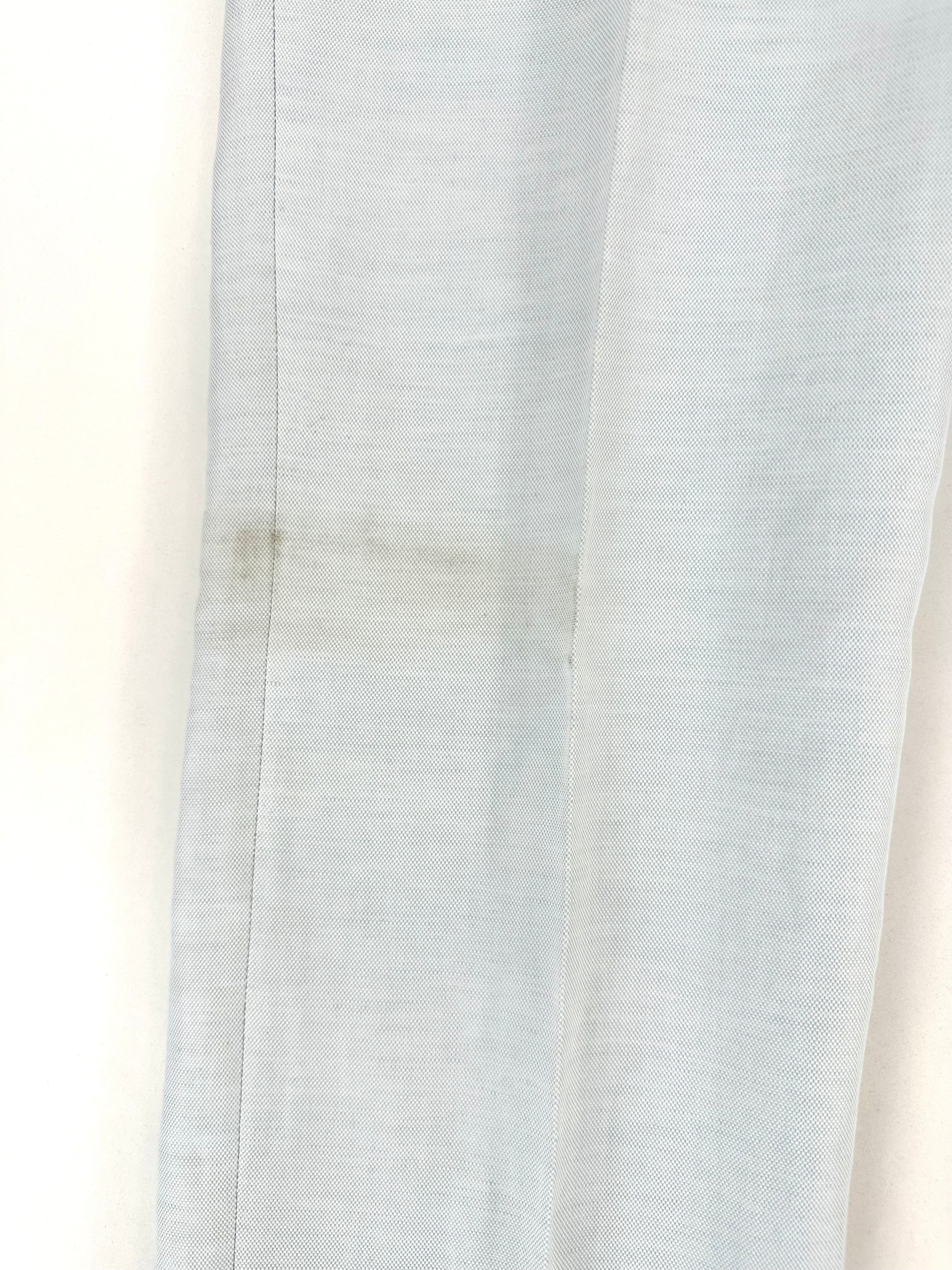 Completo Versace Collection azzurro cotone e lino - Tg. 50