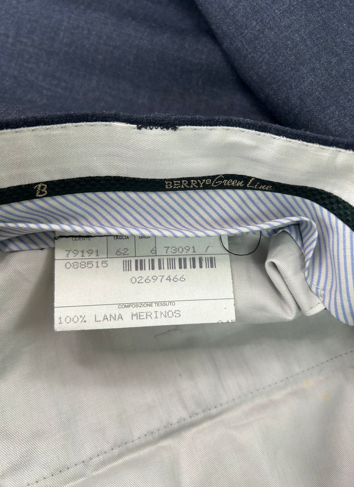 Berry pantalone blu — pezzo unico — IlBotteghino
