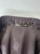 Versace Classic completo gessato in 80% seta e 20% mohair – IT 54 Drop 8
