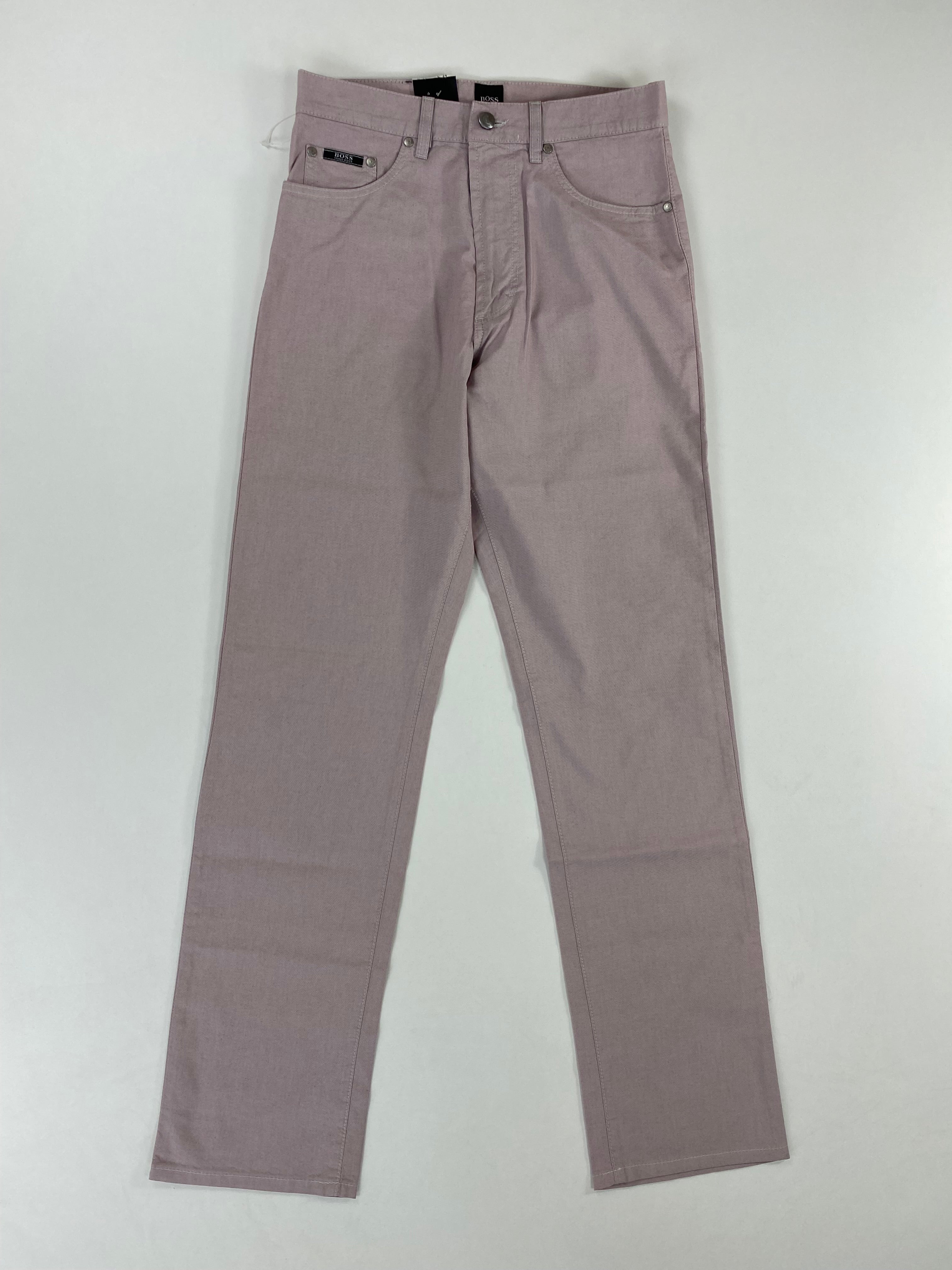 Pantalone Hugo Boss Montana rosa cipria, taglia 31US L34