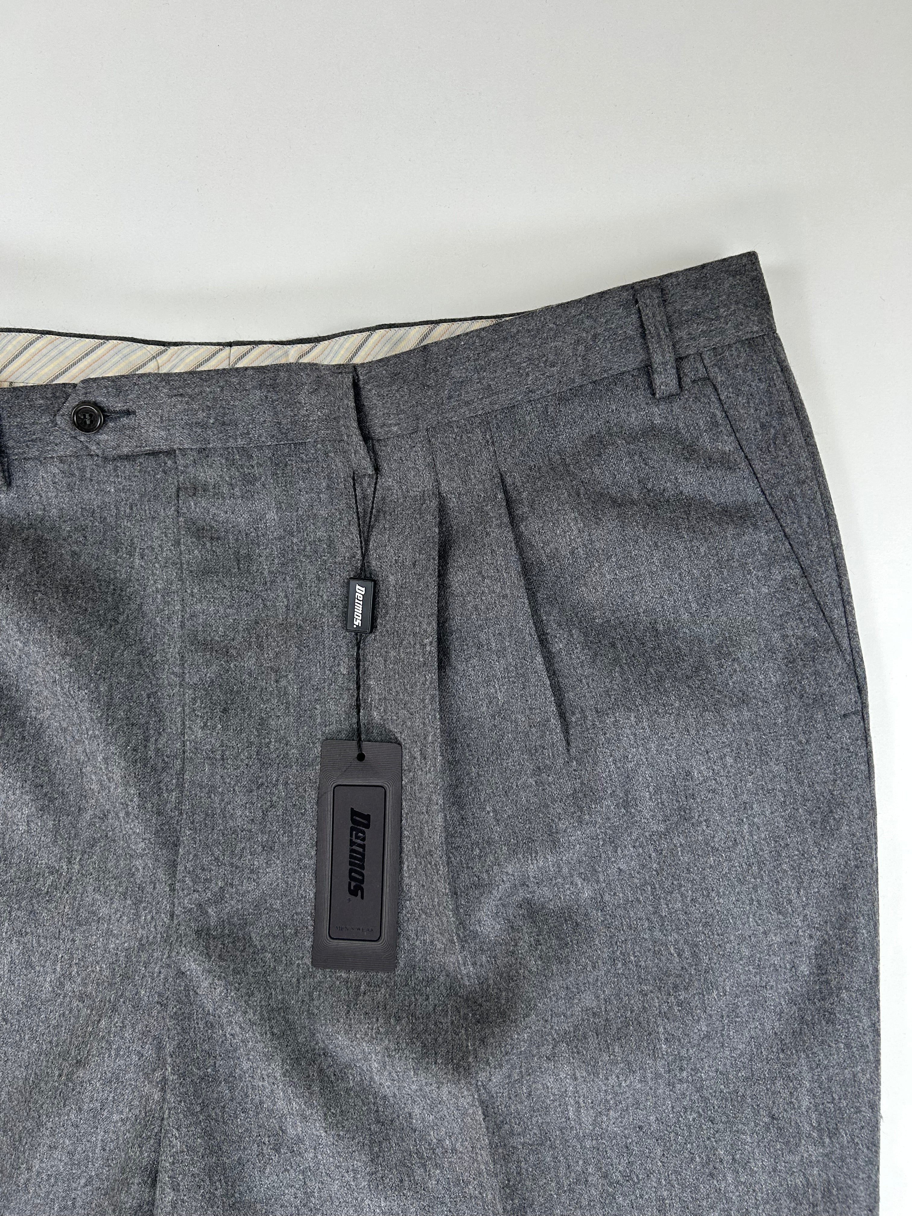 Deimos pantalone grigio — dettaglio tessuto — IlBotteghino