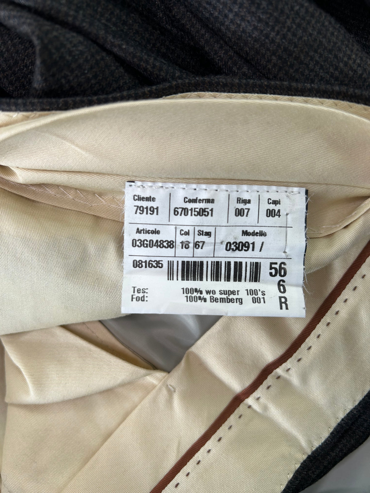 Mabro pantalone pied de poule — pezzo unico — IlBotteghino