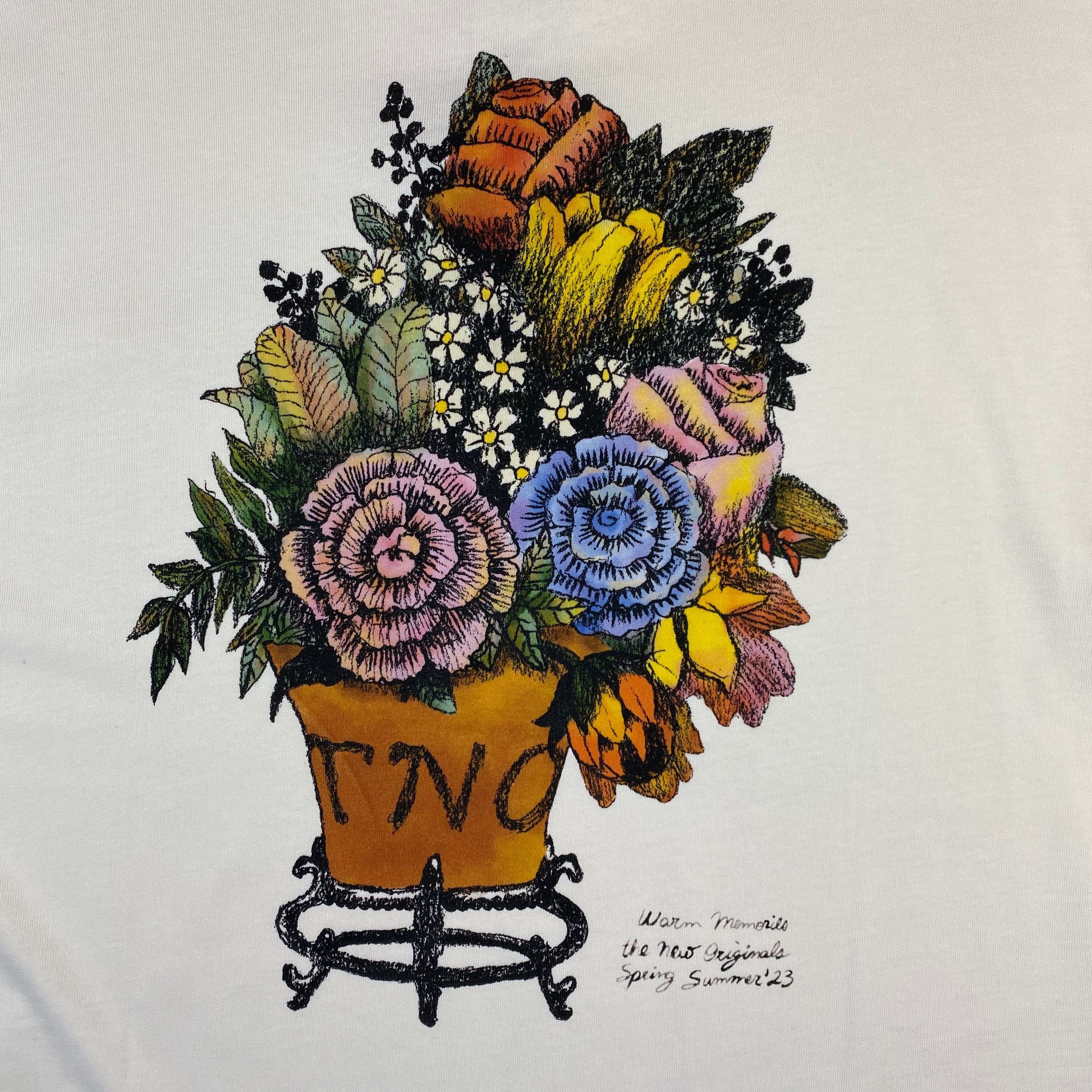The New Originals t-shirt bianca — pezzo unico d'archivio — IlBotteghino