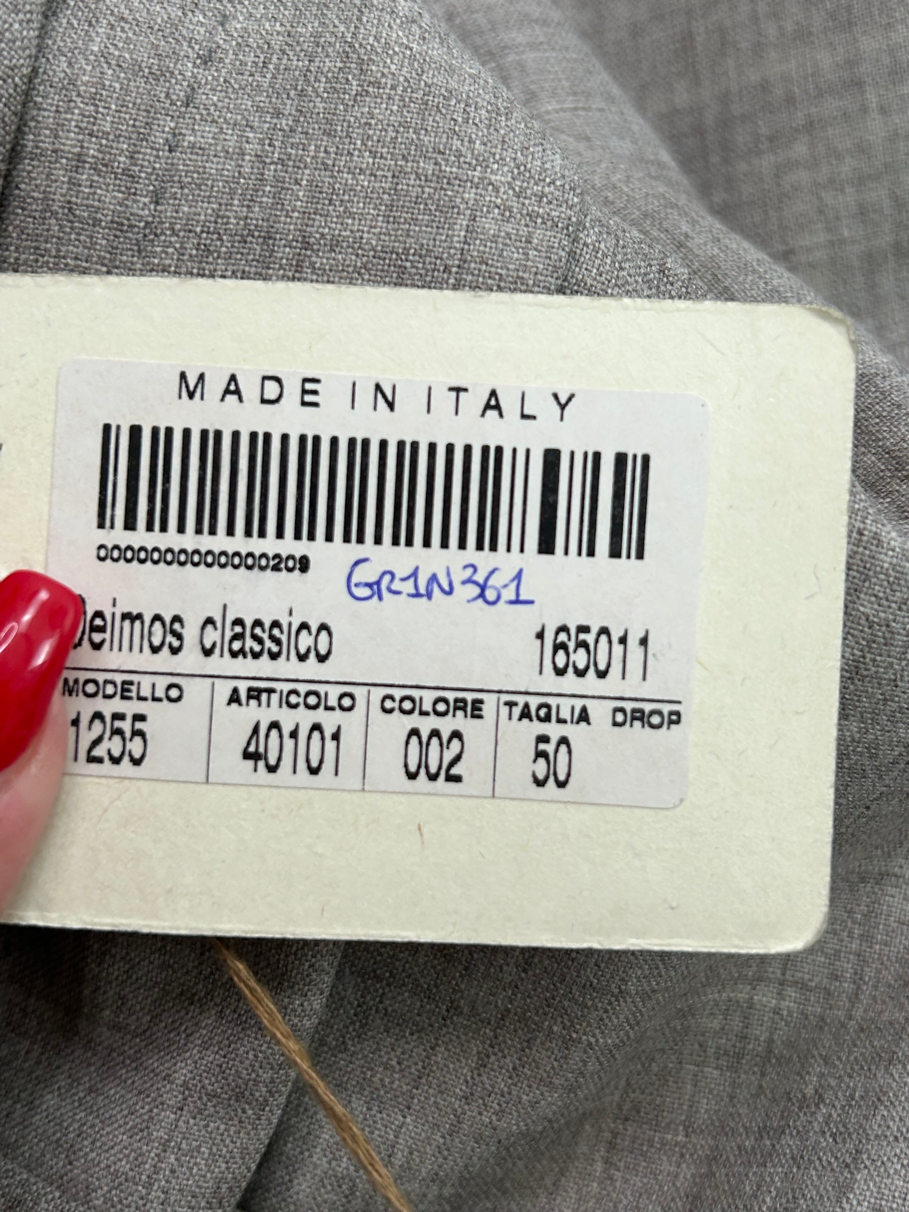 Deimos pantalone beige — vista laterale — IlBotteghino