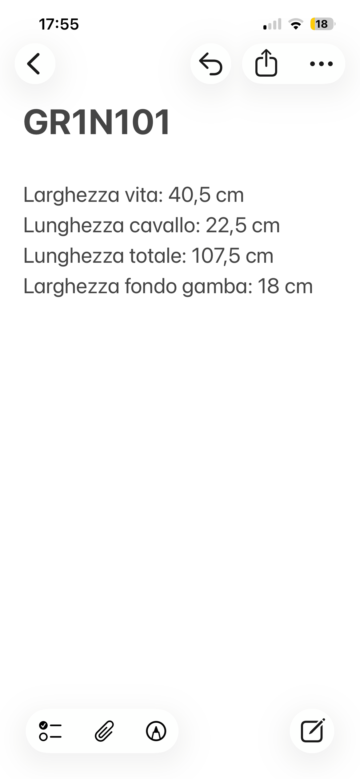 Riserva Berwich pantalone — dettaglio fondo gamba — IlBotteghino