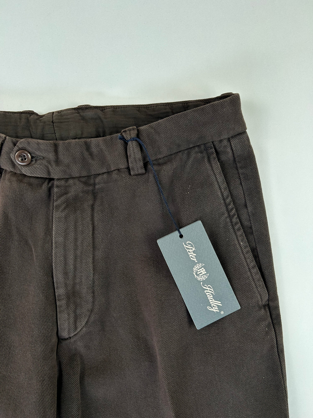 Peter Hadley pantalone marrone — nuovo con cartellino — IlBotteghino
