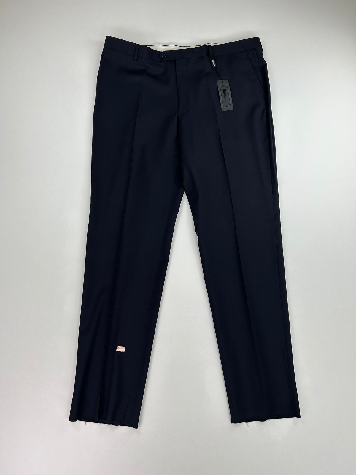 Pantalone sartoriale Deimos nero lana, taglia IT 62 — IlBotteghino