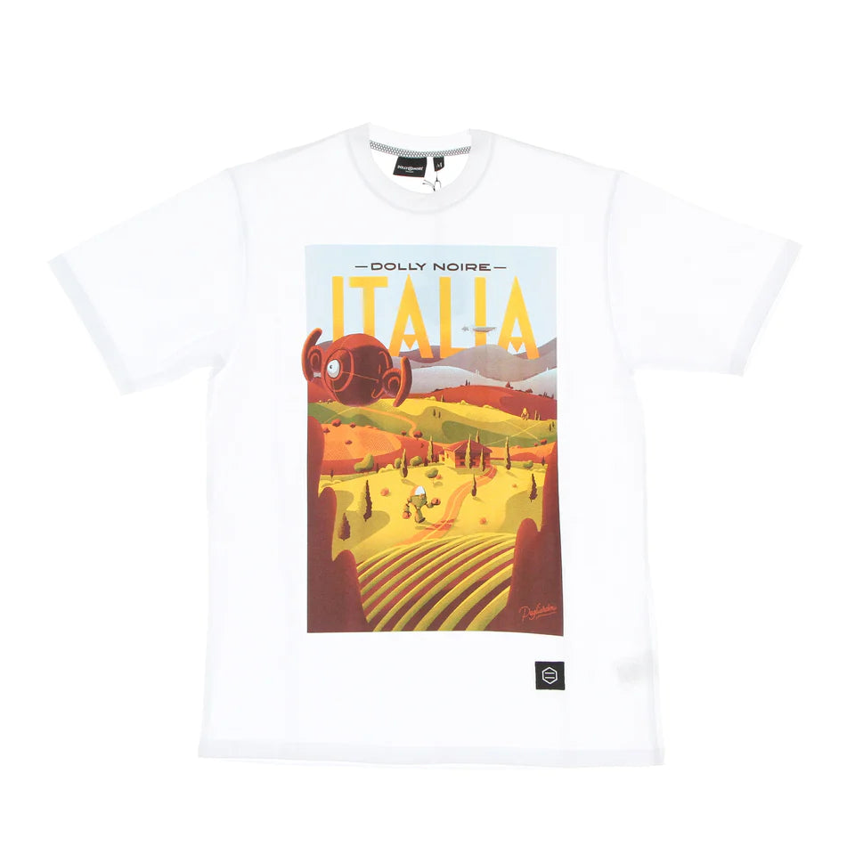 T-shirt Dolly Noire Italia Toscana bianca, taglia XL — IlBotteghino