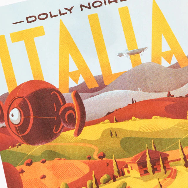 Dolly Noire t-shirt Italia Toscana — pezzo unico d'archivio — IlBotteghino