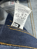 Jeans D&G Audacious blu scuro, dettaglio fondo gamba