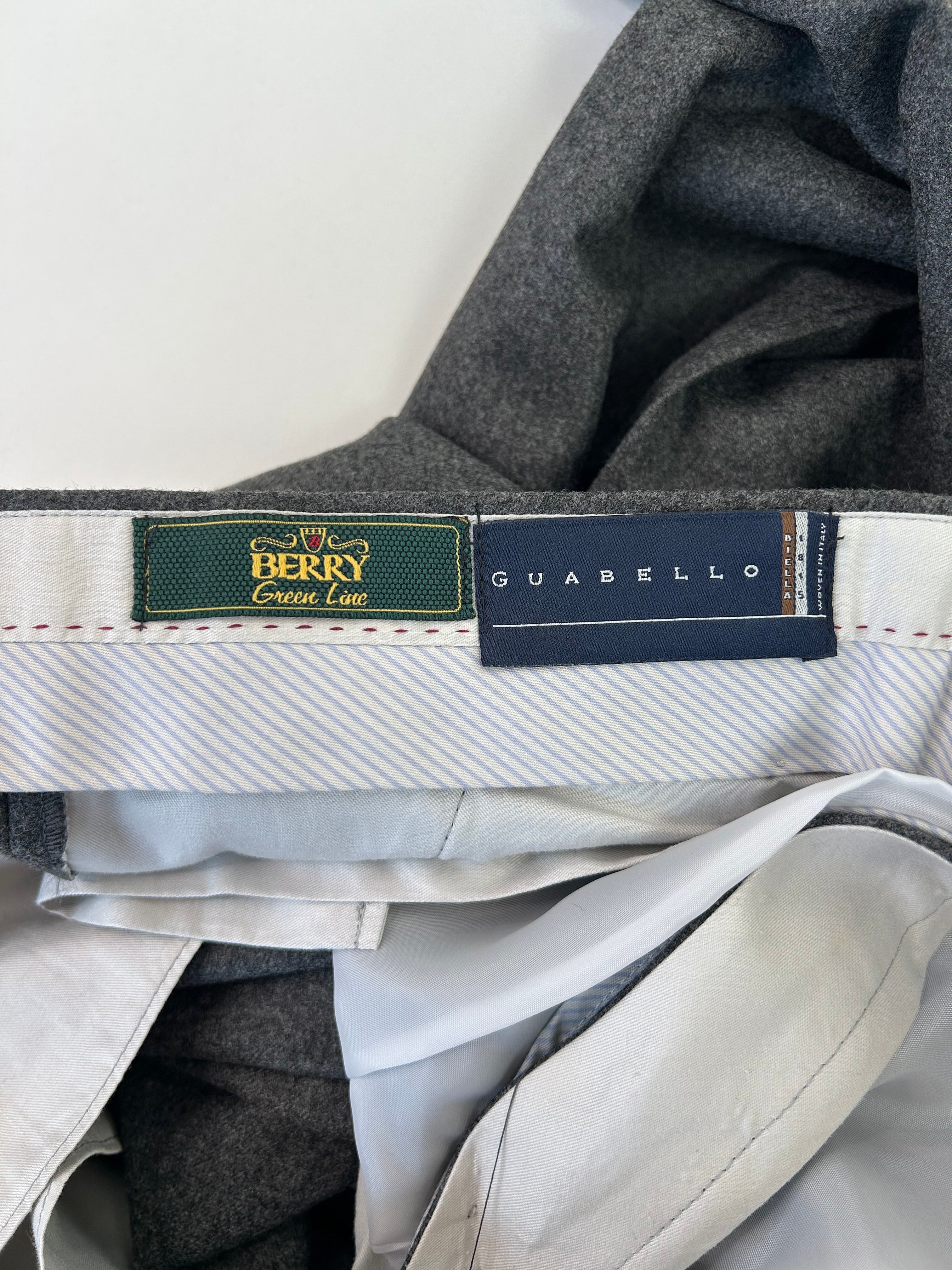 Berry pantalone grigio — vista laterale — IlBotteghino