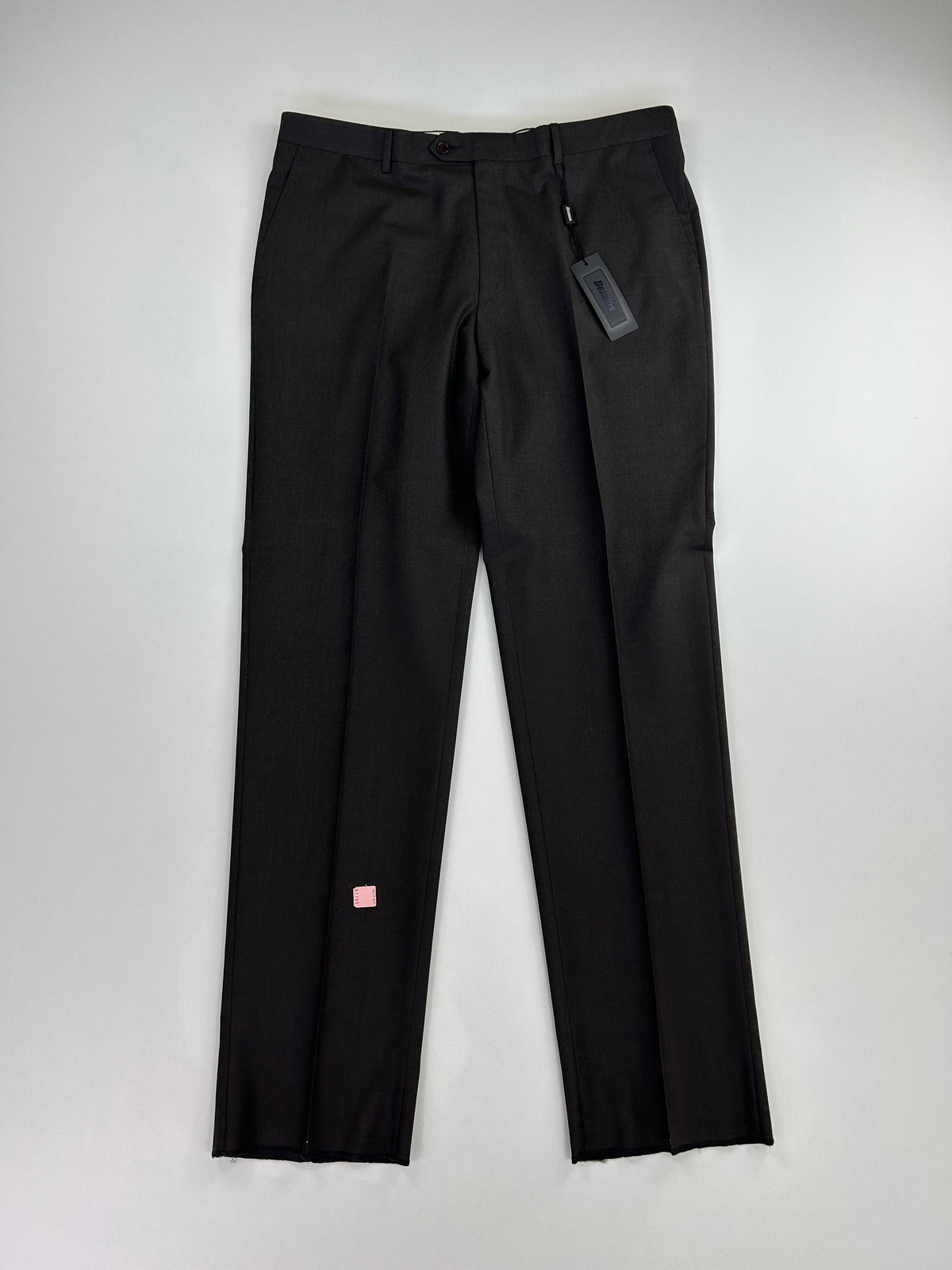 Pantalone sartoriale Deimos marrone fango lana, taglia IT 58 — IlBotteghino