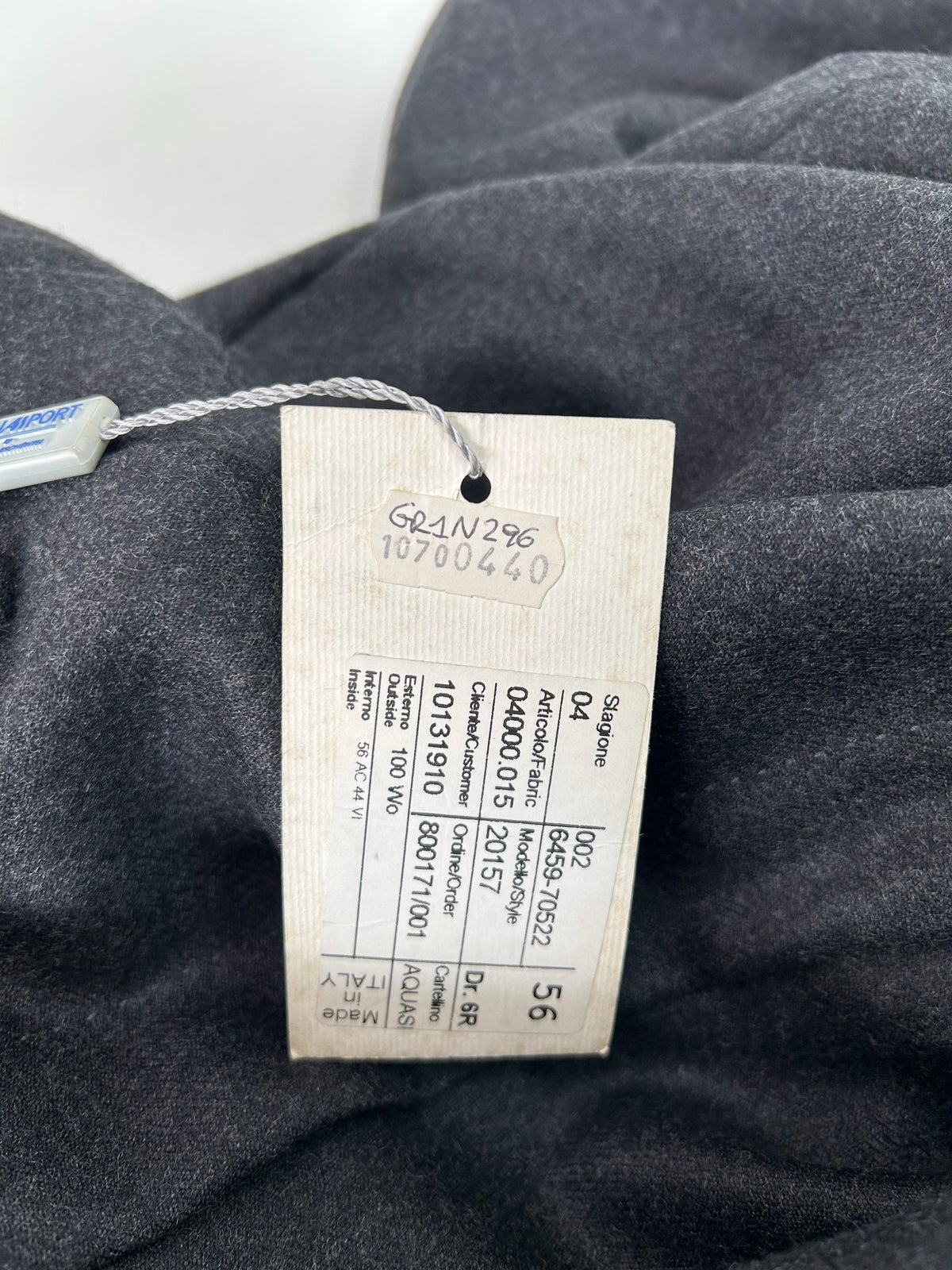 Aquascutum pantalone antracite — pezzo unico — IlBotteghino