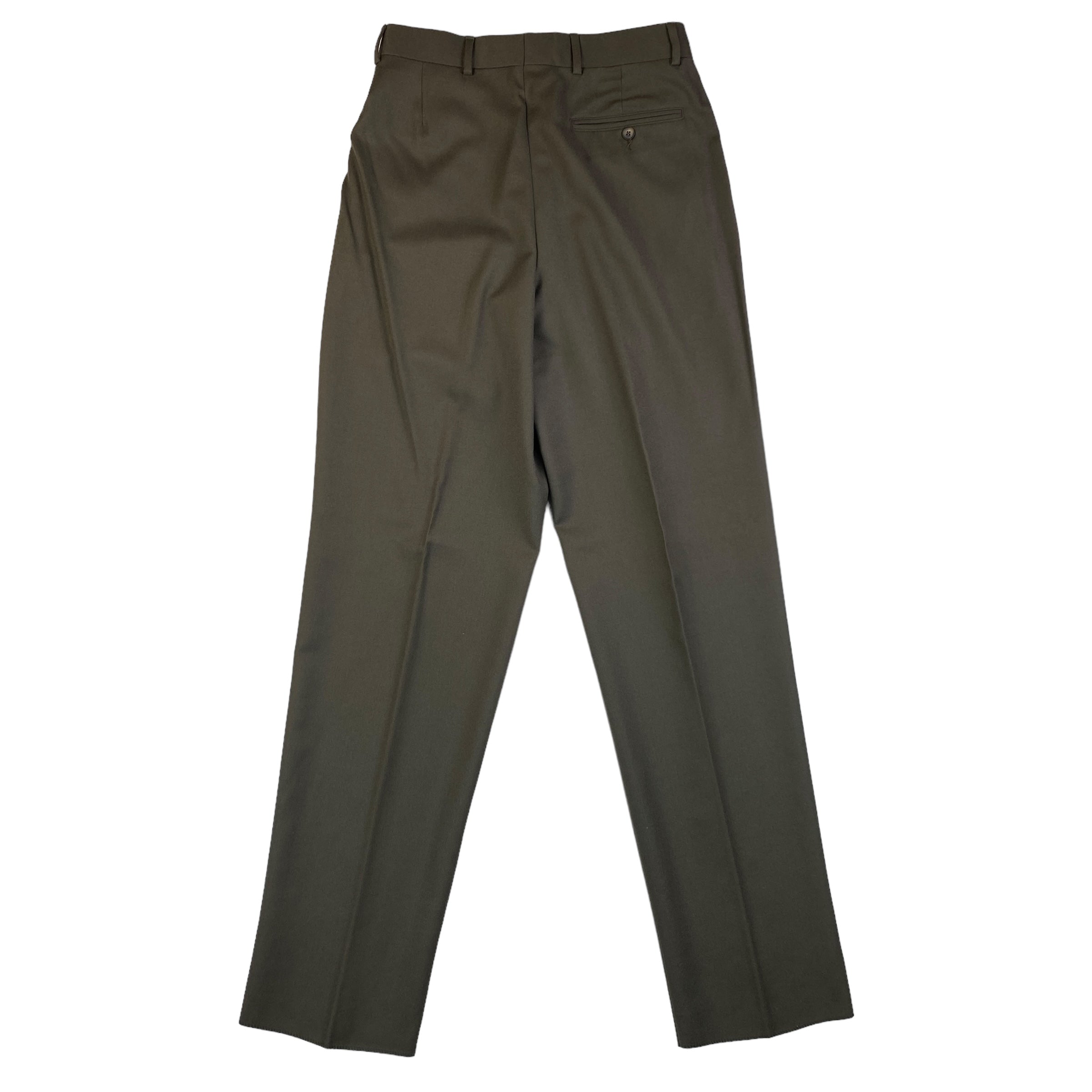 Messori pantalone verde — sartoria italiana d'archivio — IlBotteghino