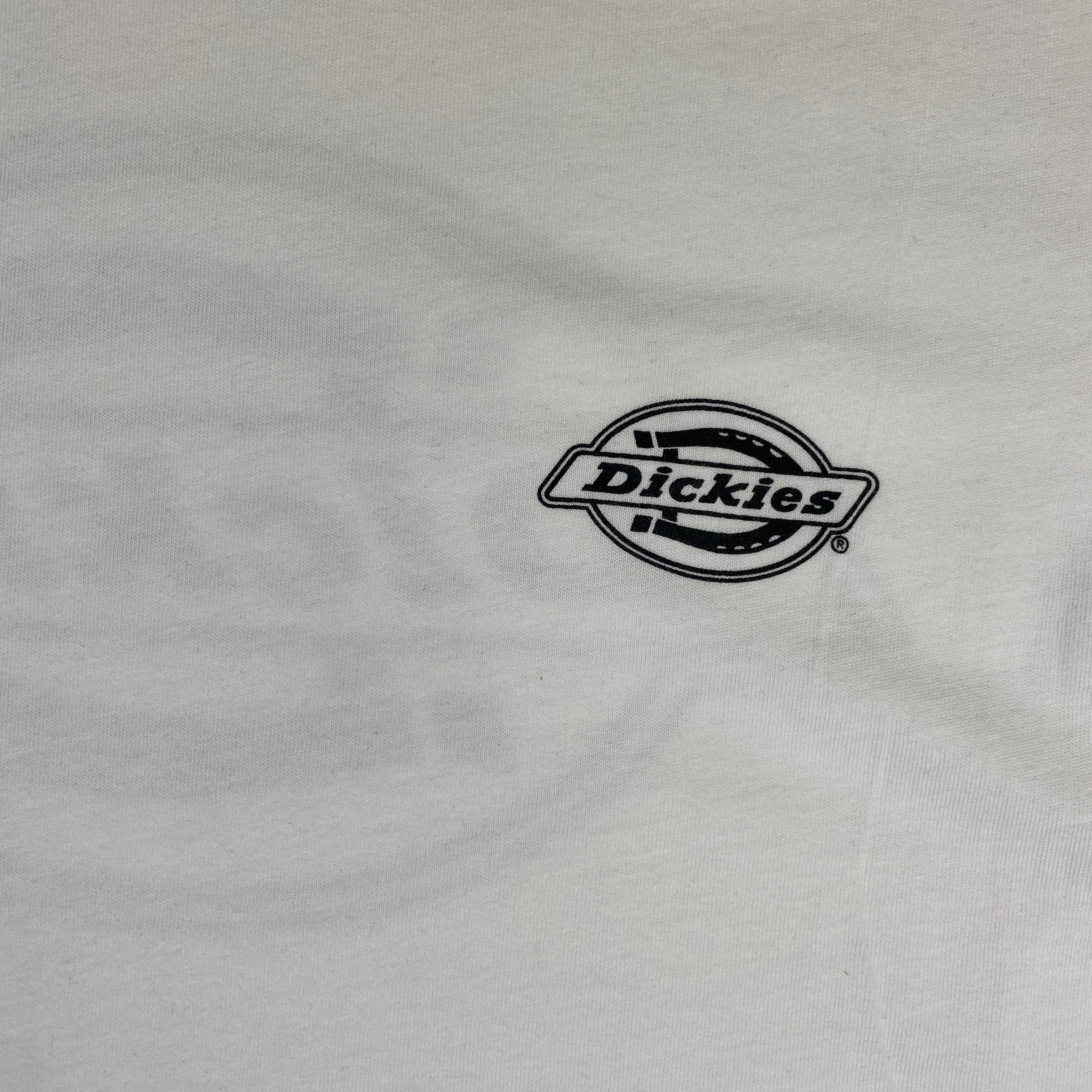 Dickies t-shirt bianca — streetwear d'archivio — IlBotteghino