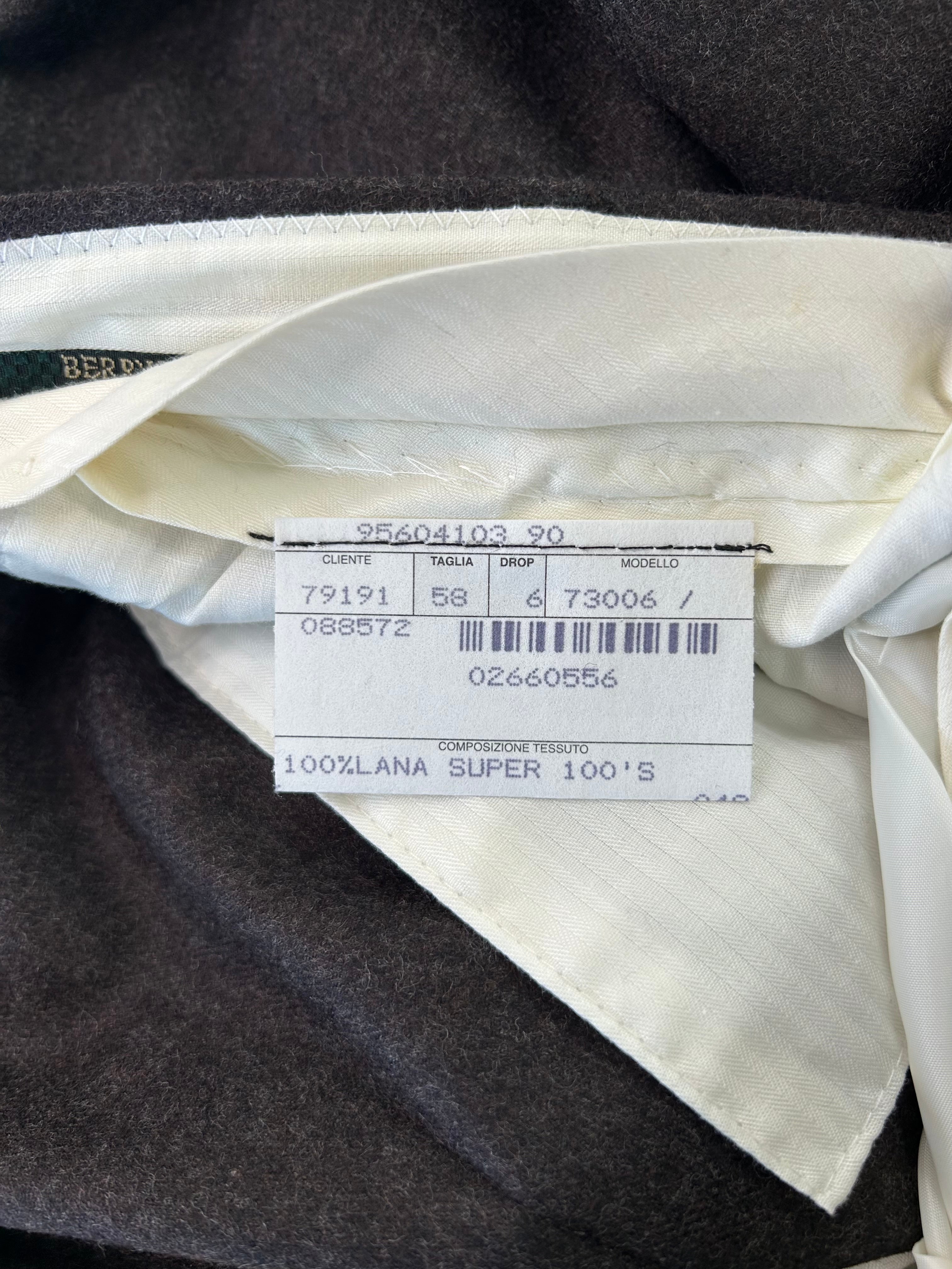 Berry pantalone marrone fango — vista laterale — IlBotteghino