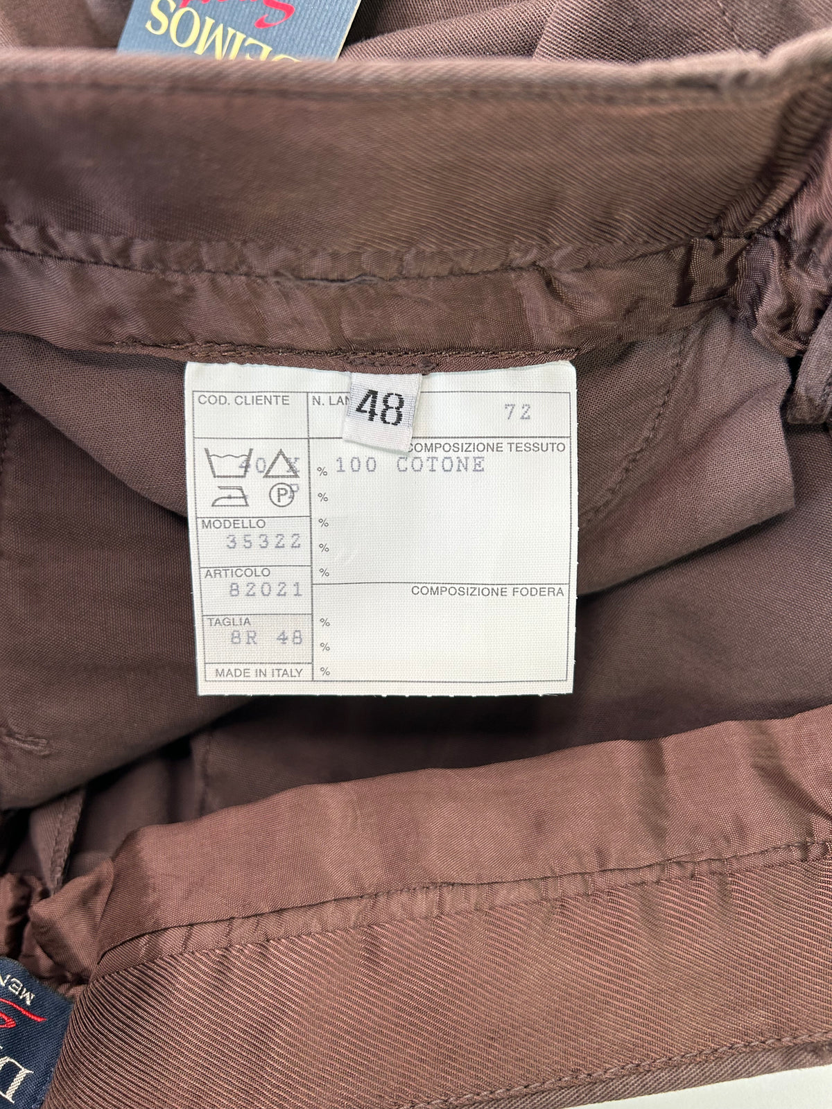 Deimos Sport pantalone marrone — pezzo unico — IlBotteghino